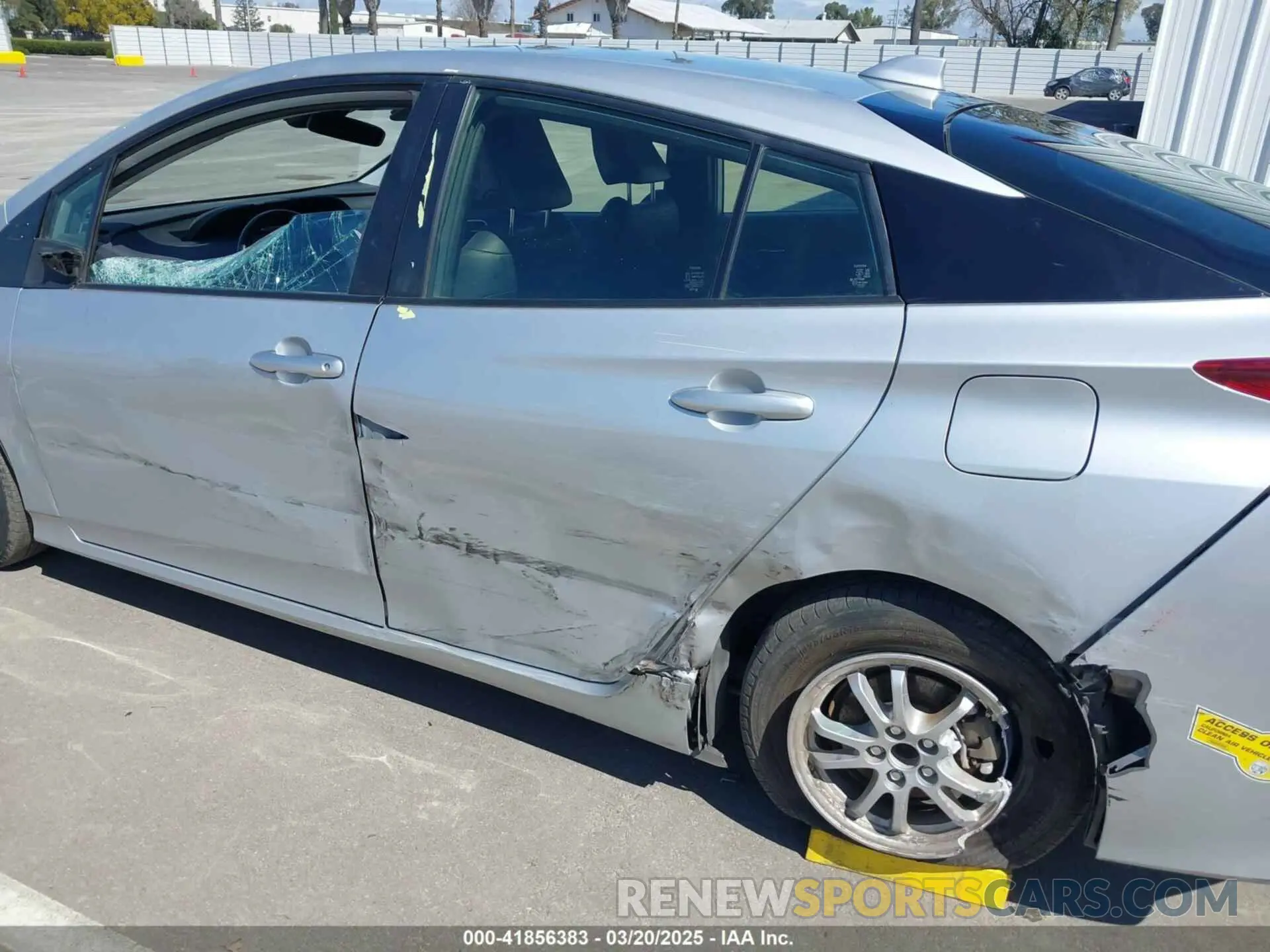 6 Photograph of a damaged car JTDKAMFP4M3175051 TOYOTA PRIUS PRIME 2021