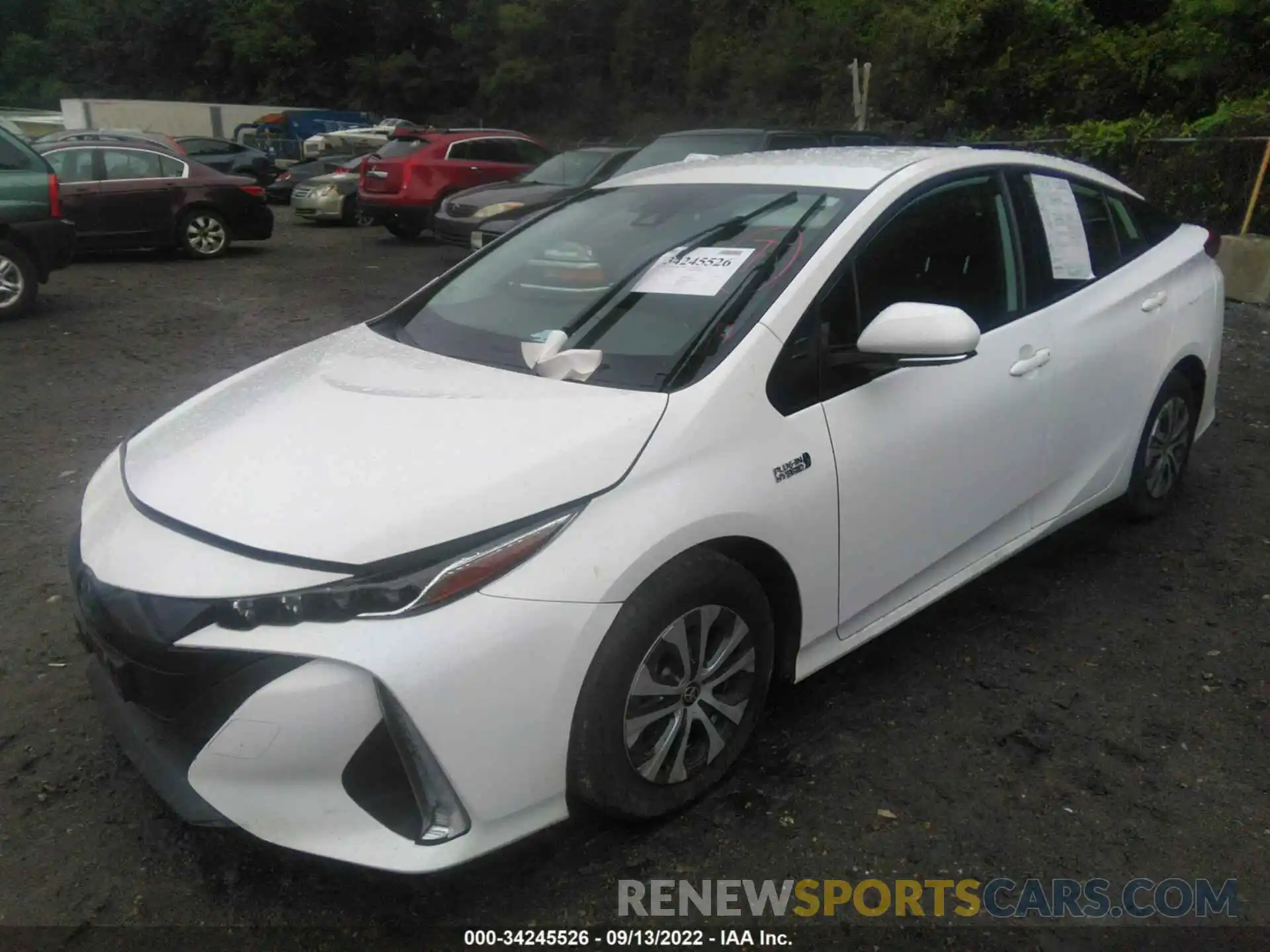 2 Photograph of a damaged car JTDKAMFP4M3193422 TOYOTA PRIUS PRIME 2021