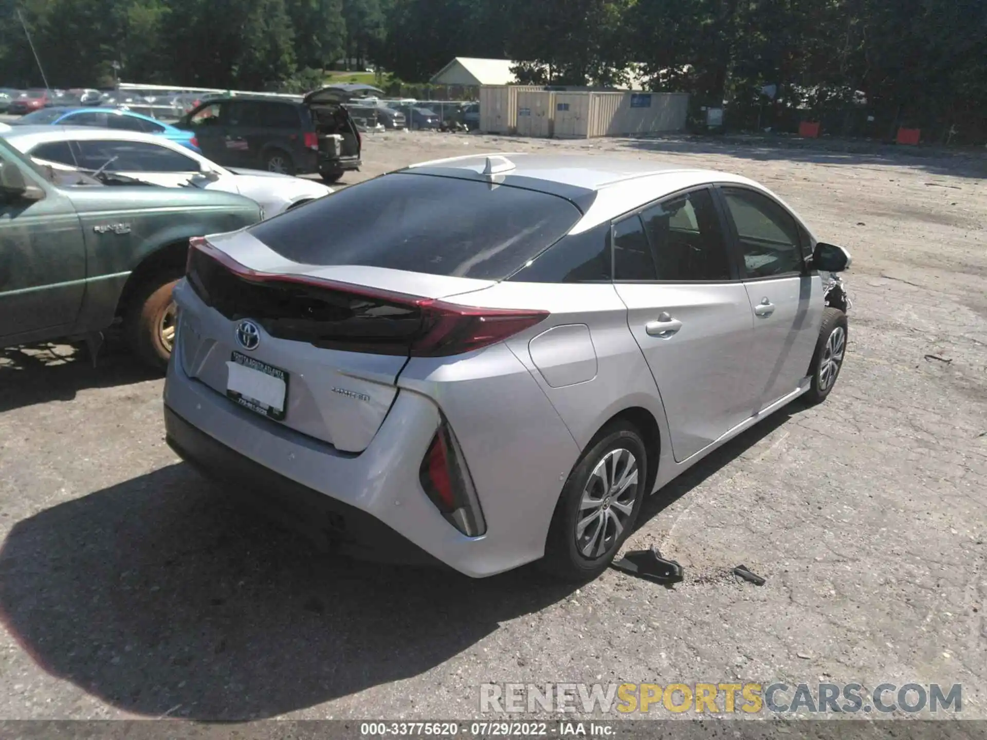 4 Photograph of a damaged car JTDKAMFP5M3193638 TOYOTA PRIUS PRIME 2021