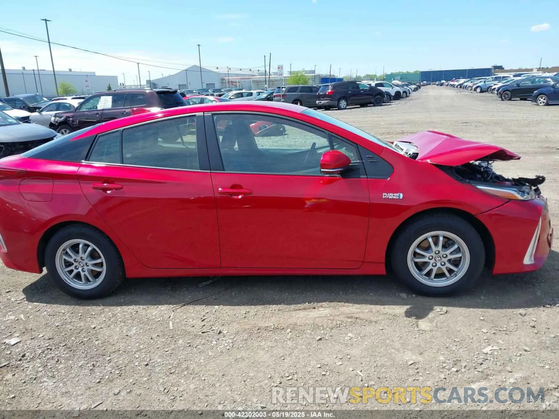 13 Photograph of a damaged car JTDKAMFP6M3192515 TOYOTA PRIUS PRIME 2021