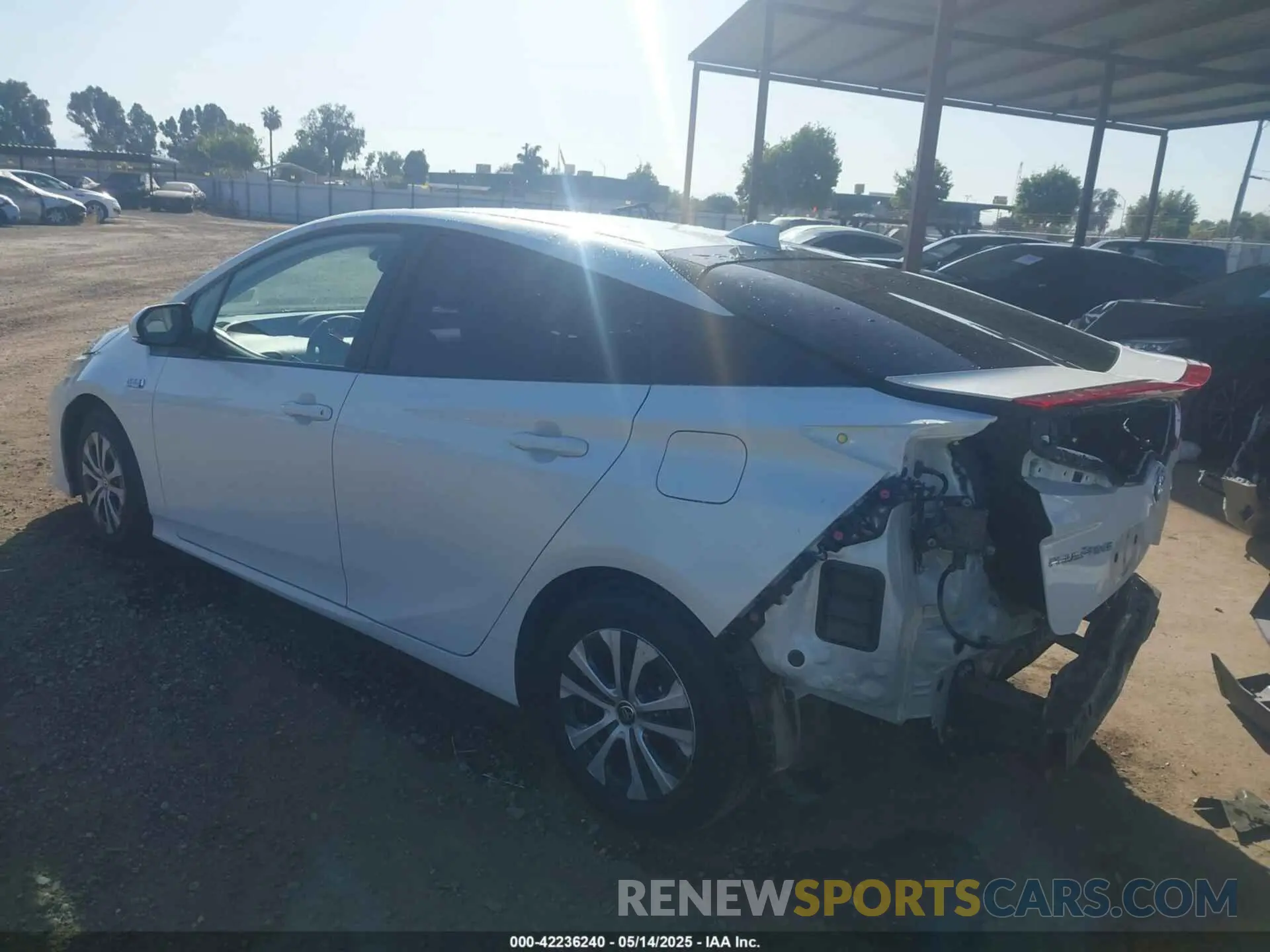 3 Photograph of a damaged car JTDKAMFP7M3173830 TOYOTA PRIUS PRIME 2021