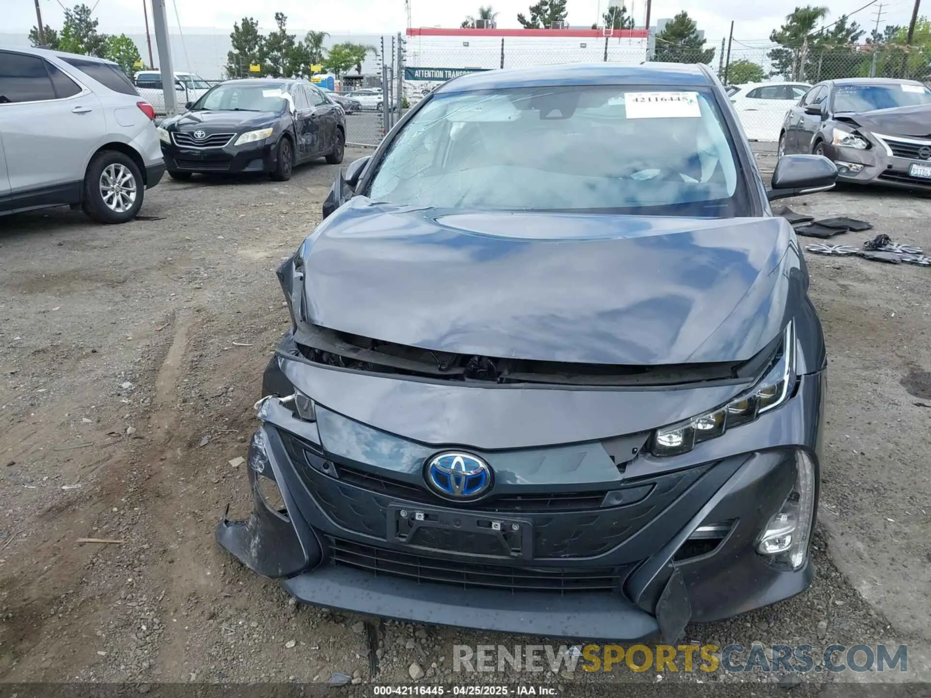 13 Photograph of a damaged car JTDKAMFP7M3177134 TOYOTA PRIUS PRIME 2021