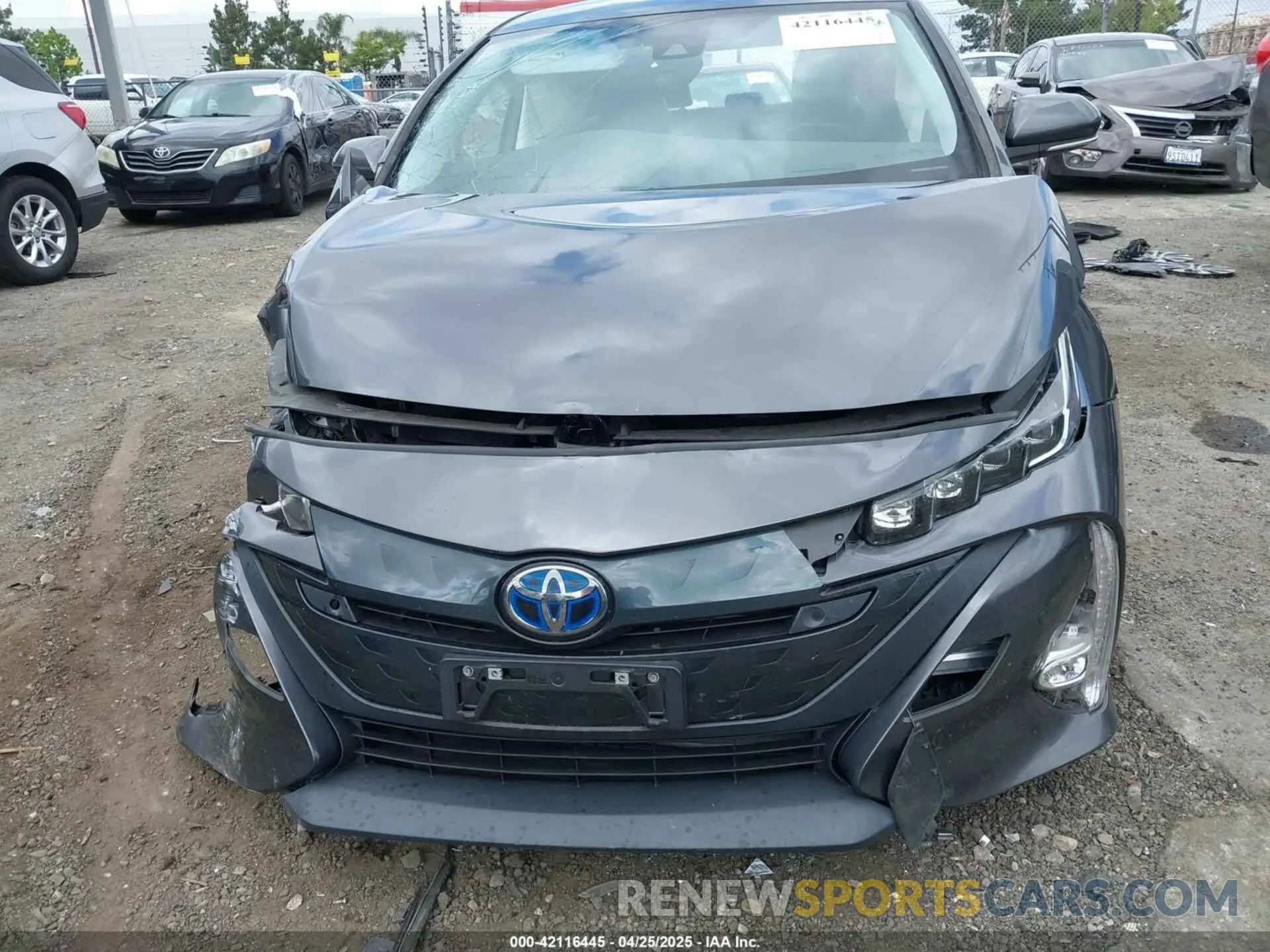 6 Photograph of a damaged car JTDKAMFP7M3177134 TOYOTA PRIUS PRIME 2021