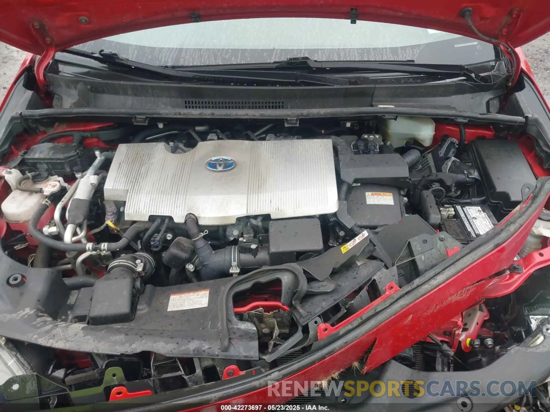 10 Photograph of a damaged car JTDKAMFP7M3178008 TOYOTA PRIUS PRIME 2021