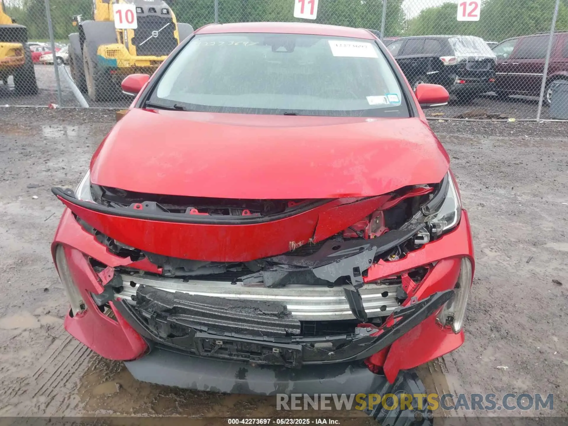 12 Photograph of a damaged car JTDKAMFP7M3178008 TOYOTA PRIUS PRIME 2021