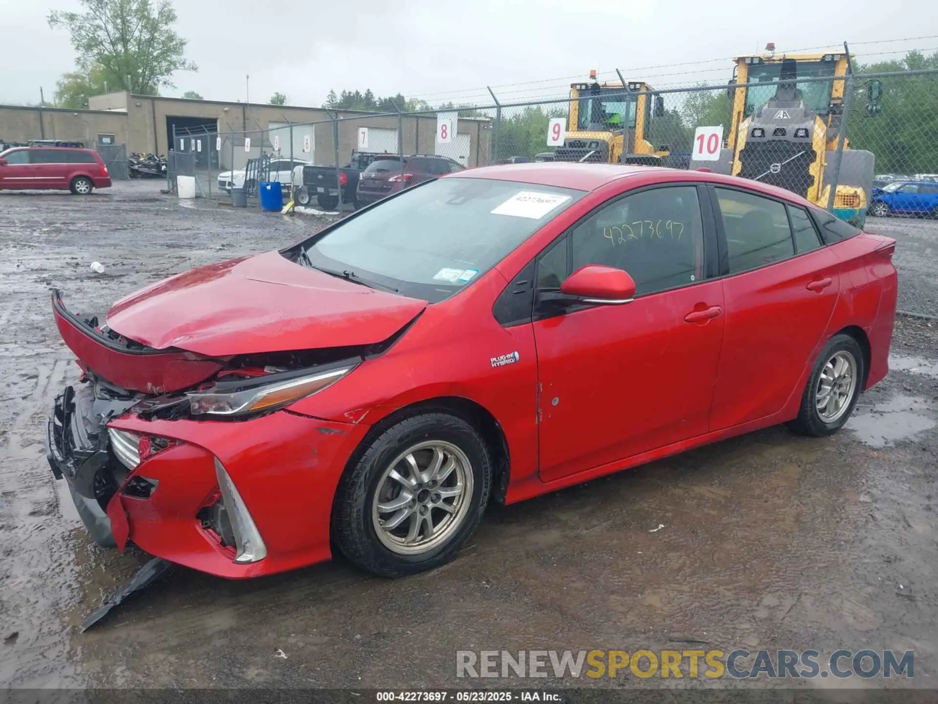 2 Photograph of a damaged car JTDKAMFP7M3178008 TOYOTA PRIUS PRIME 2021