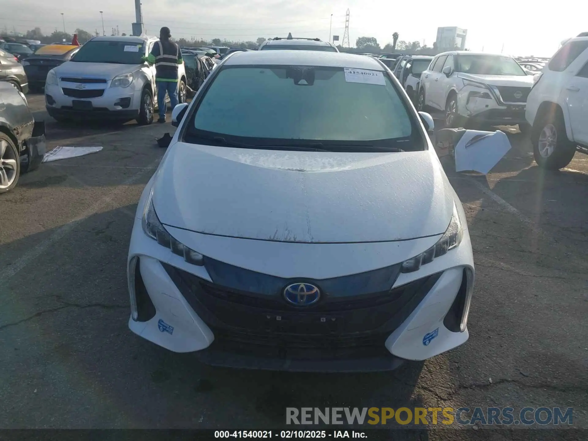 13 Photograph of a damaged car JTDKAMFP7M3193401 TOYOTA PRIUS PRIME 2021