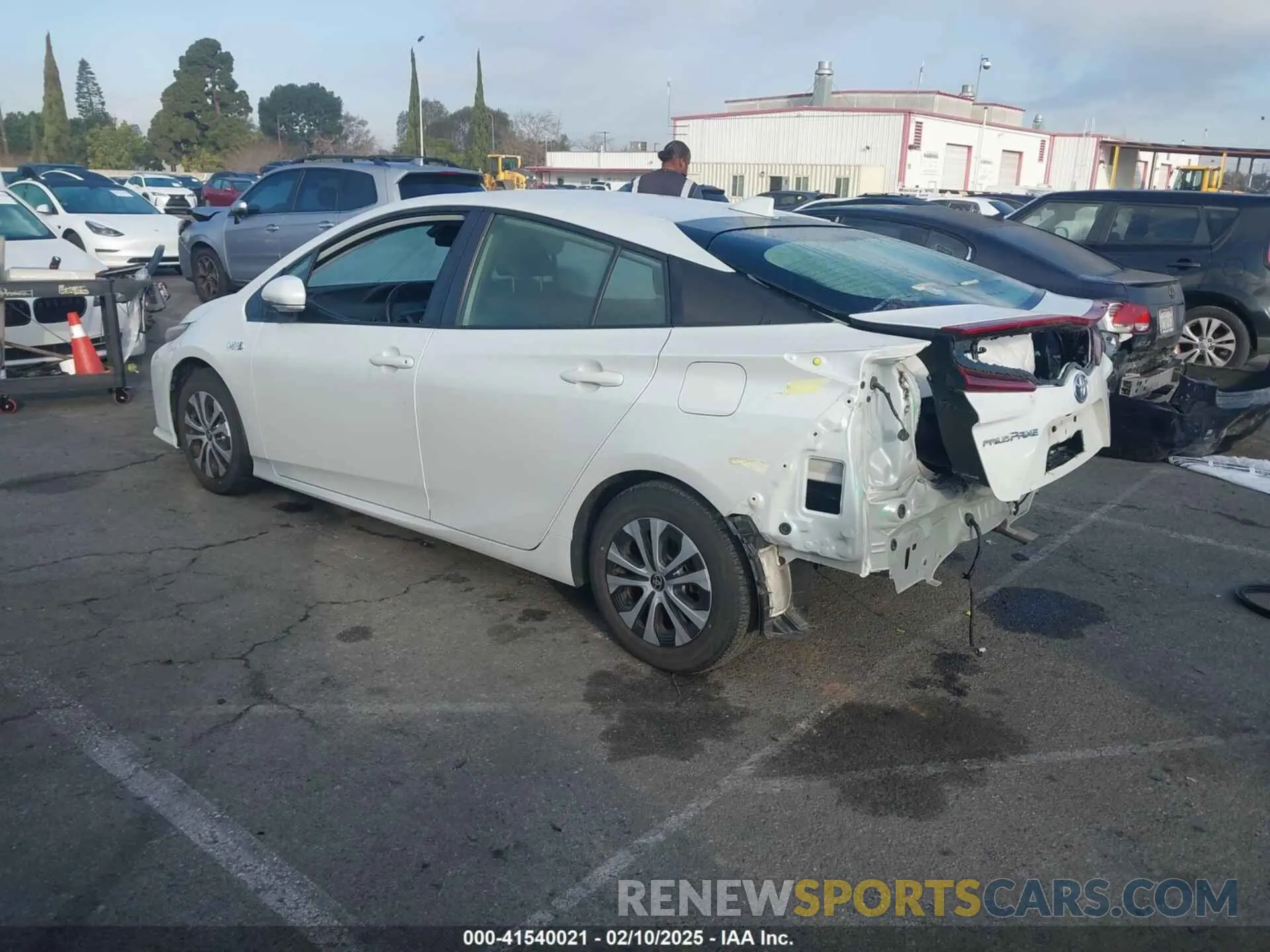 3 Photograph of a damaged car JTDKAMFP7M3193401 TOYOTA PRIUS PRIME 2021