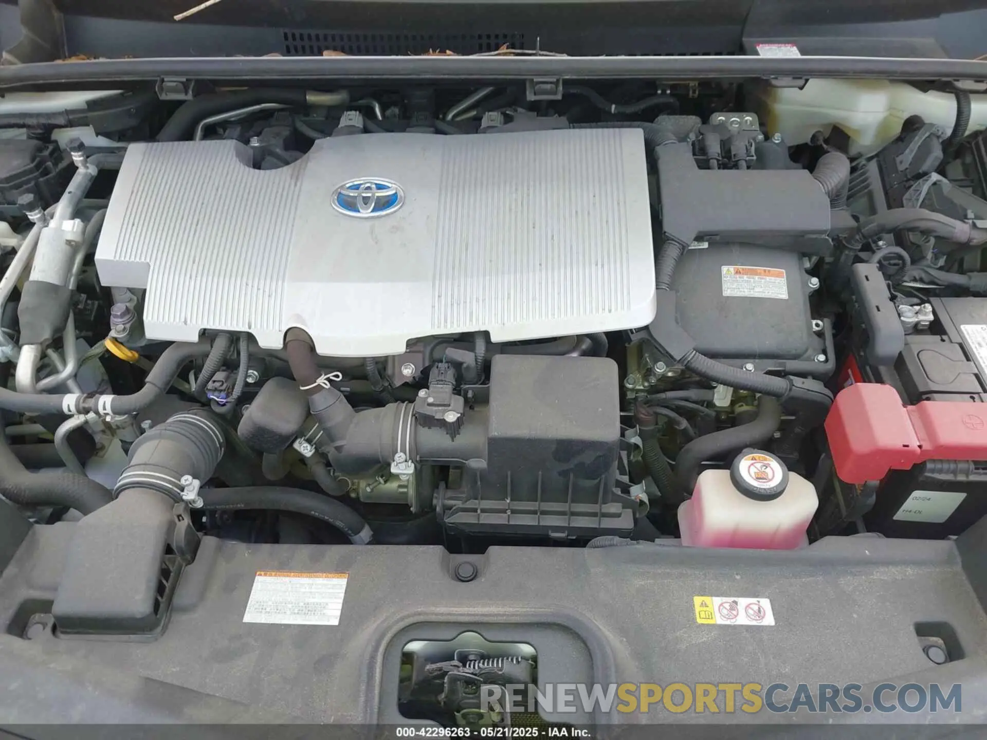 10 Photograph of a damaged car JTDKAMFP7M3194774 TOYOTA PRIUS PRIME 2021