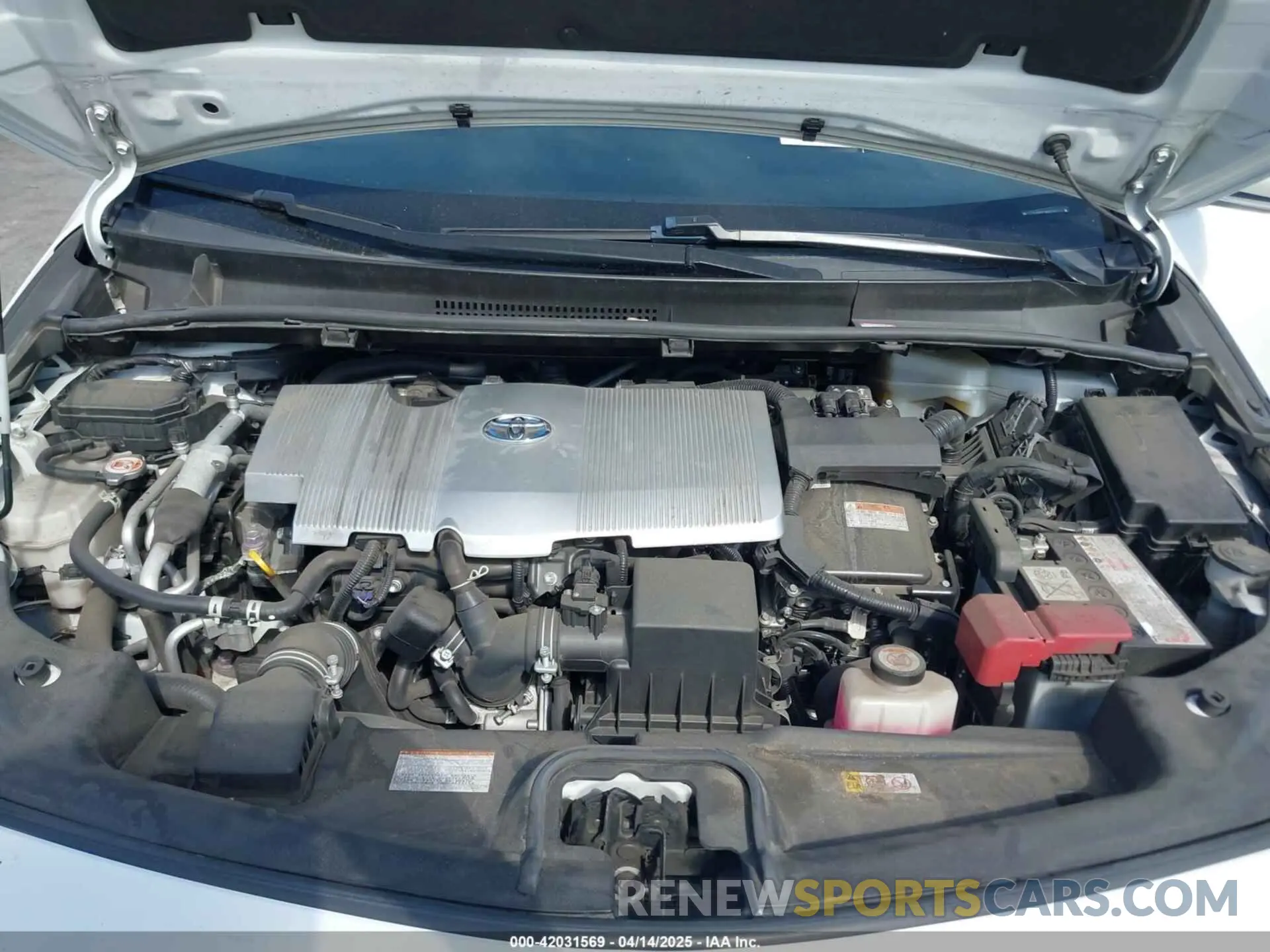 10 Photograph of a damaged car JTDKAMFP7M3197111 TOYOTA PRIUS PRIME 2021