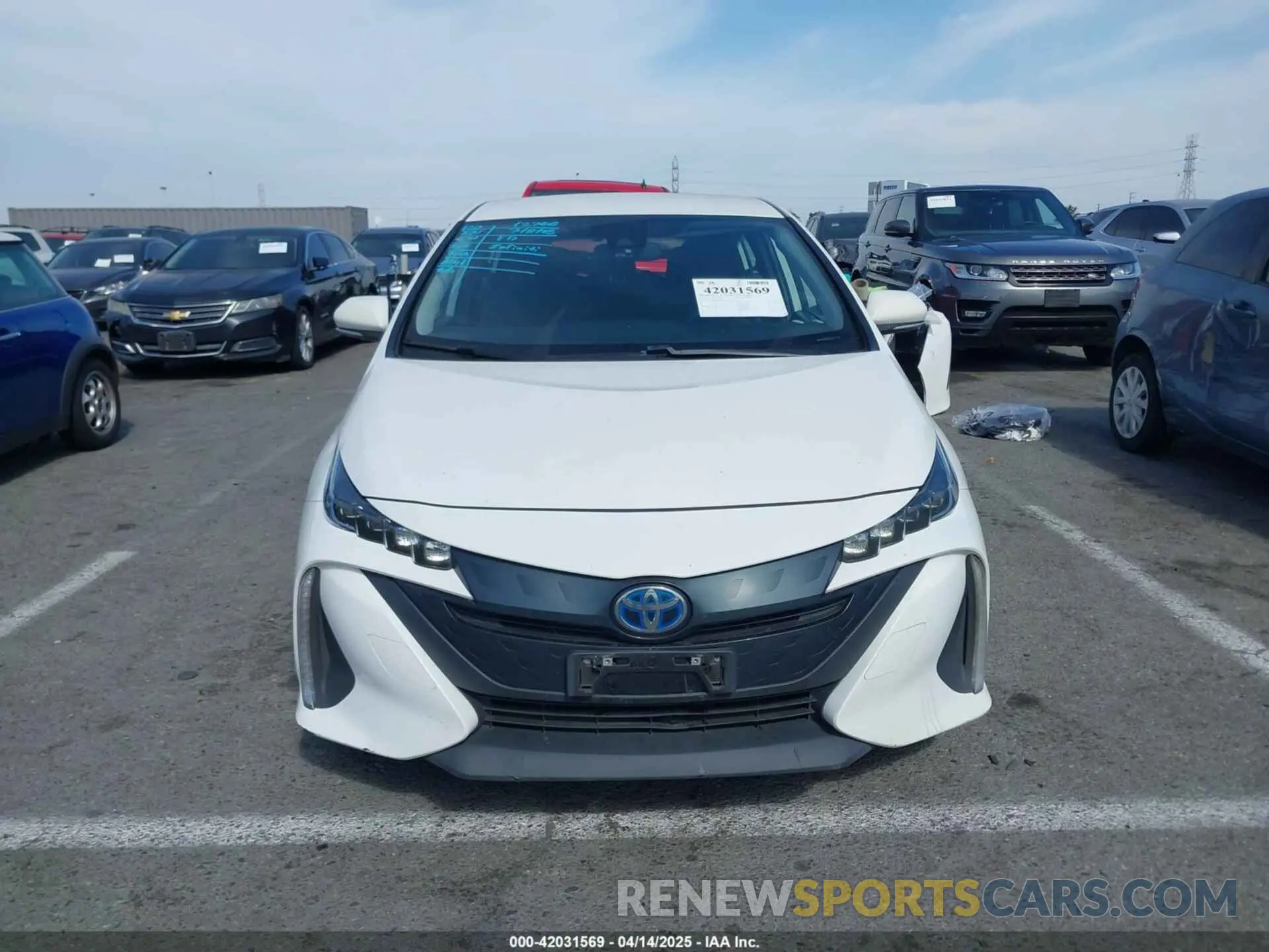 13 Photograph of a damaged car JTDKAMFP7M3197111 TOYOTA PRIUS PRIME 2021