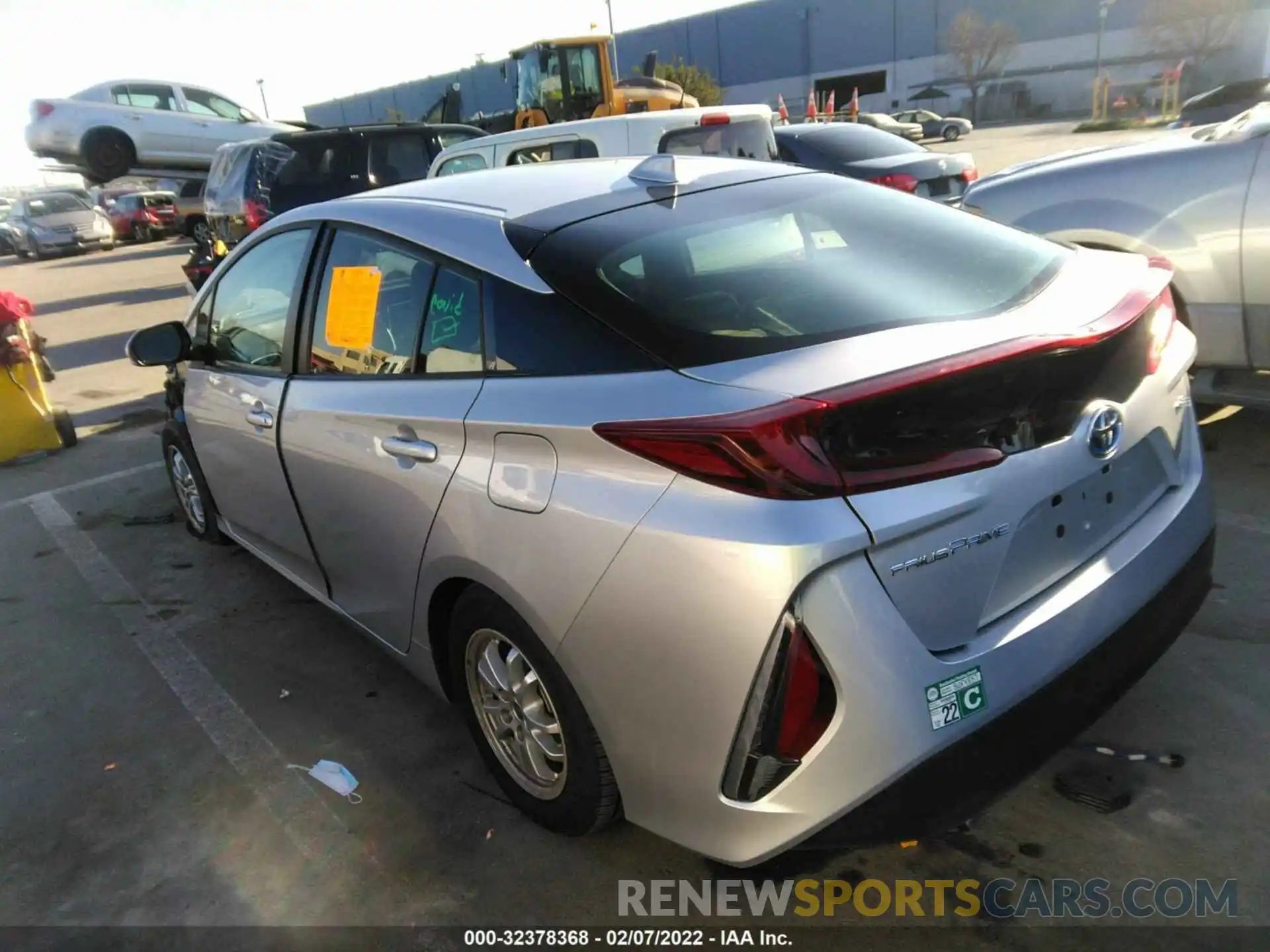 3 Photograph of a damaged car JTDKAMFP8M3168474 TOYOTA PRIUS PRIME 2021