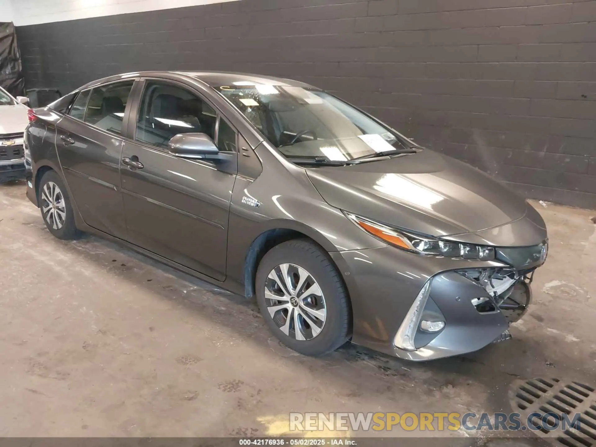 1 Photograph of a damaged car JTDKAMFP8M3175487 TOYOTA PRIUS PRIME 2021