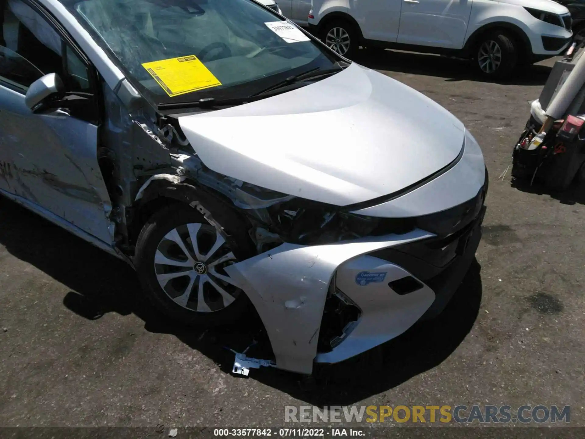 6 Photograph of a damaged car JTDKAMFP8M3184822 TOYOTA PRIUS PRIME 2021