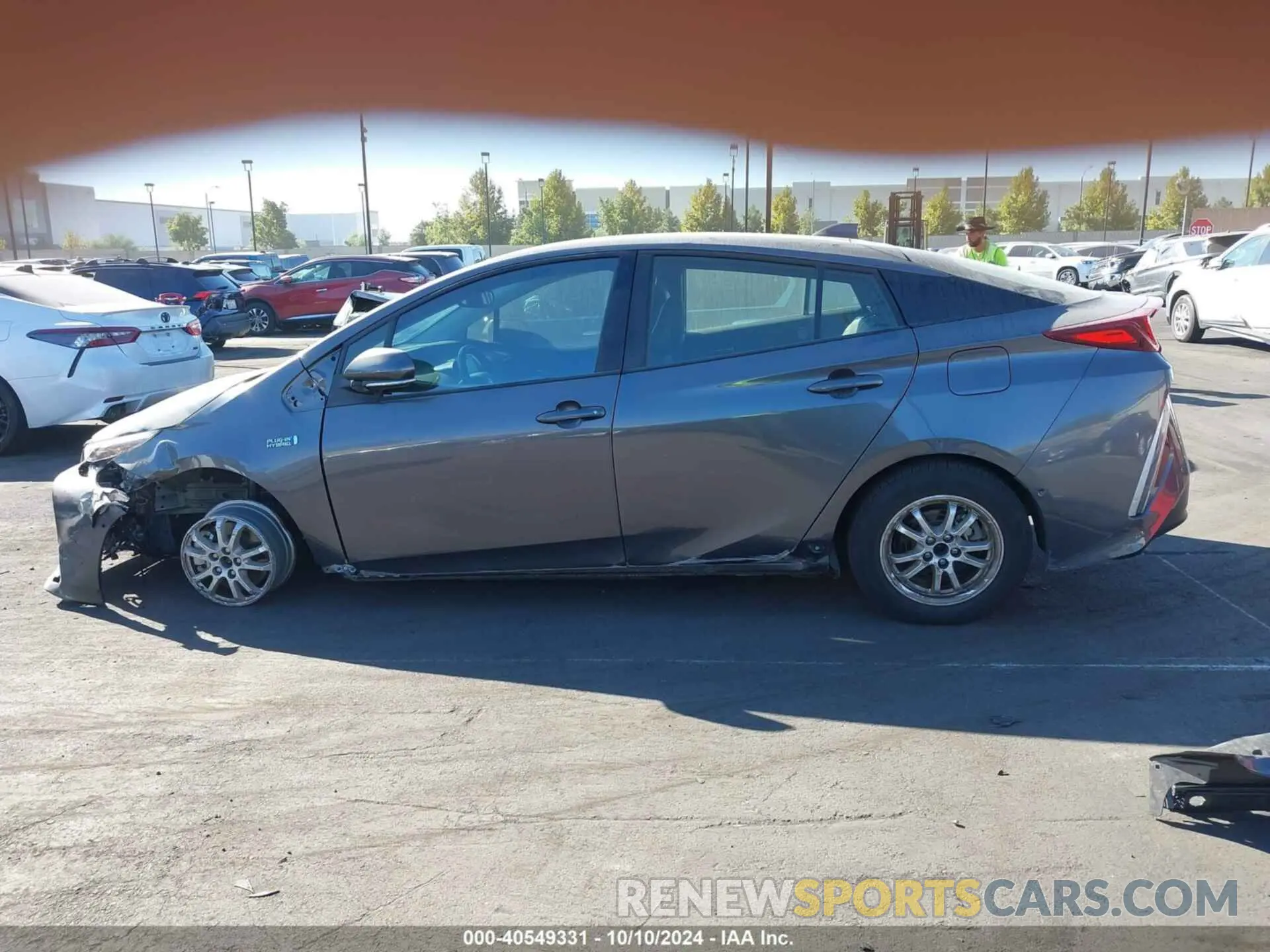 15 Photograph of a damaged car JTDKAMFP8M3191012 TOYOTA PRIUS PRIME 2021