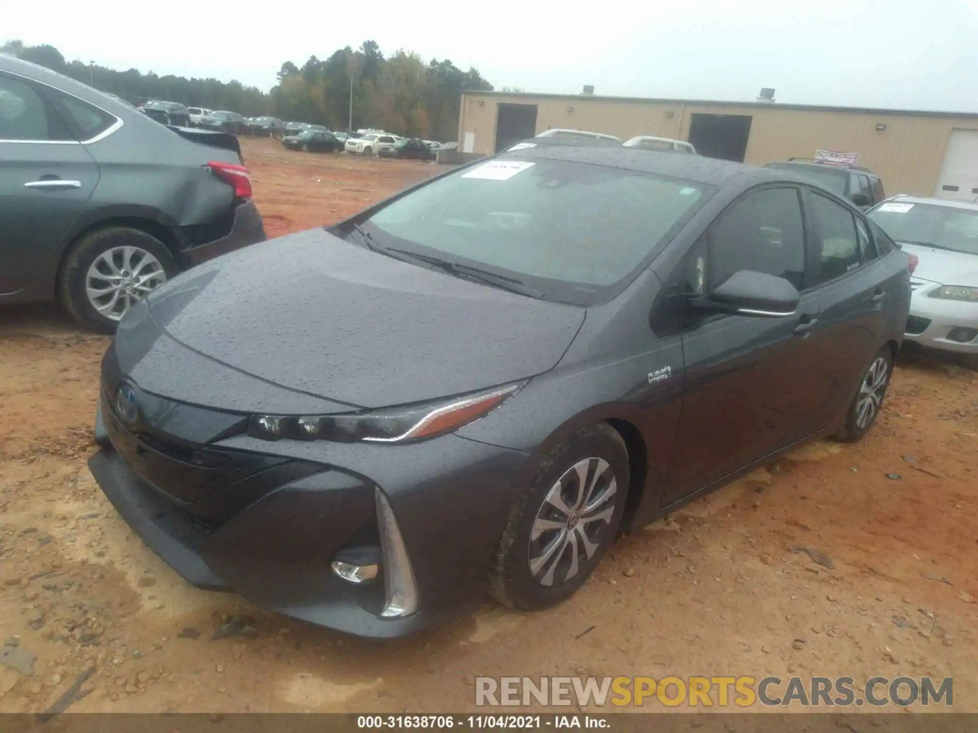 2 Photograph of a damaged car JTDKAMFP8M3195304 TOYOTA PRIUS PRIME 2021