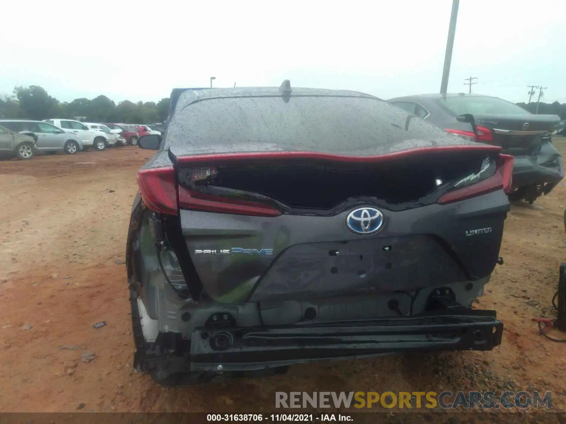 6 Photograph of a damaged car JTDKAMFP8M3195304 TOYOTA PRIUS PRIME 2021