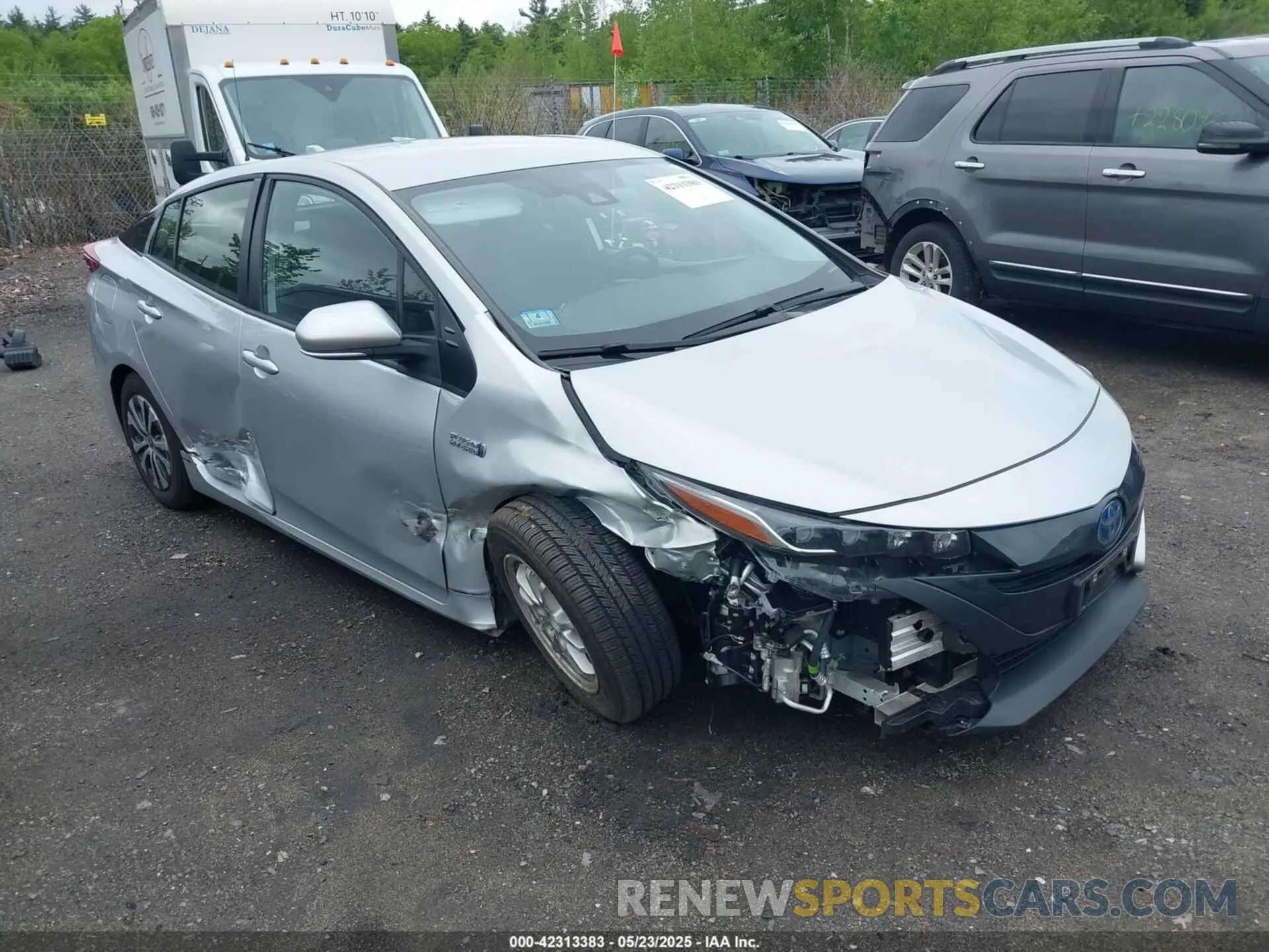 1 Photograph of a damaged car JTDKAMFP9M3179242 TOYOTA PRIUS PRIME 2021