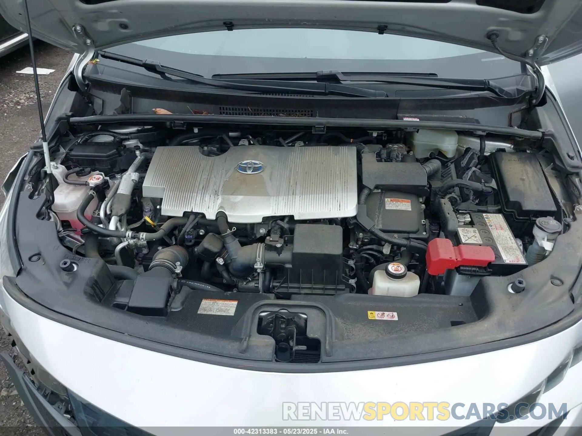10 Photograph of a damaged car JTDKAMFP9M3179242 TOYOTA PRIUS PRIME 2021