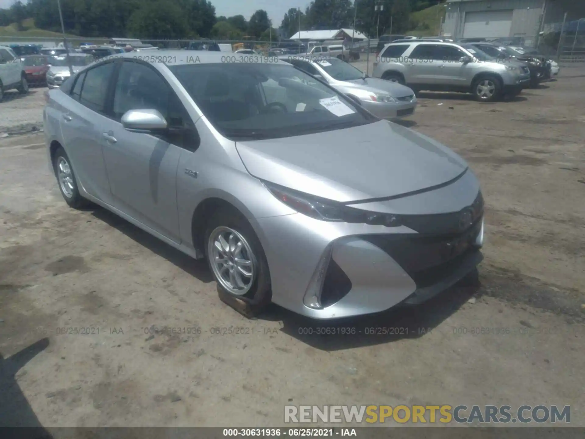 1 Photograph of a damaged car JTDKAMFP9M3181055 TOYOTA PRIUS PRIME 2021