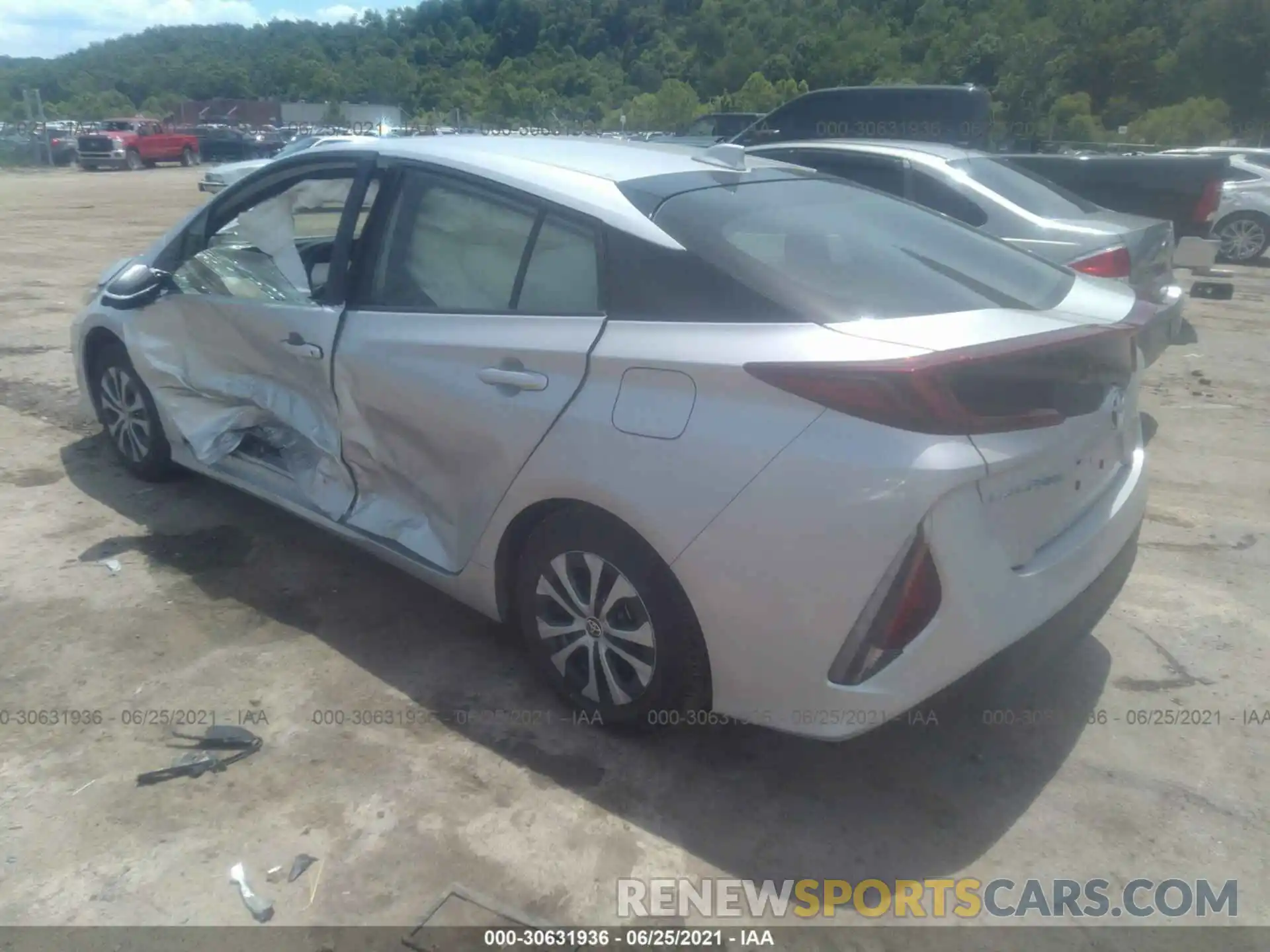 3 Photograph of a damaged car JTDKAMFP9M3181055 TOYOTA PRIUS PRIME 2021