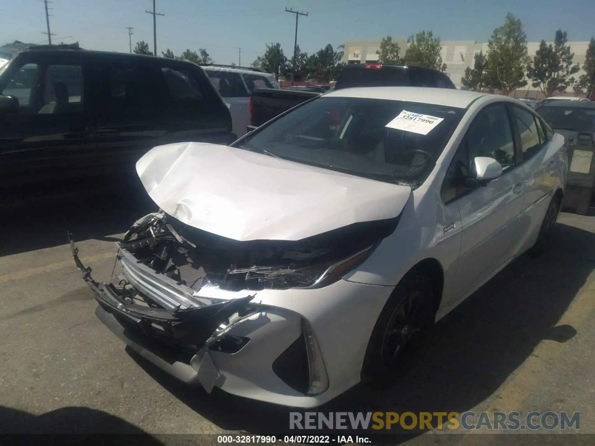 2 Photograph of a damaged car JTDKAMFP9M3187700 TOYOTA PRIUS PRIME 2021