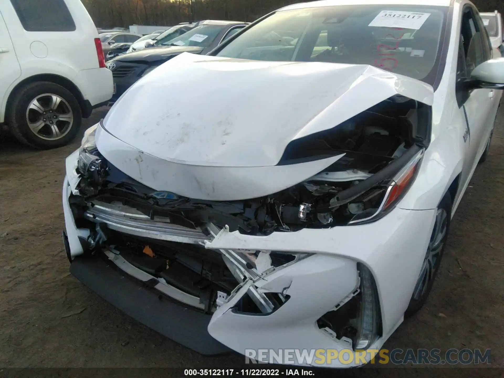 6 Photograph of a damaged car JTDKAMFP9M3188314 TOYOTA PRIUS PRIME 2021