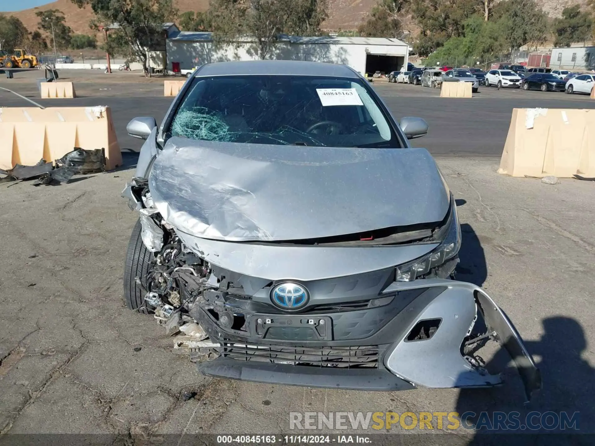13 Photograph of a damaged car JTDKAMFPXM3180383 TOYOTA PRIUS PRIME 2021