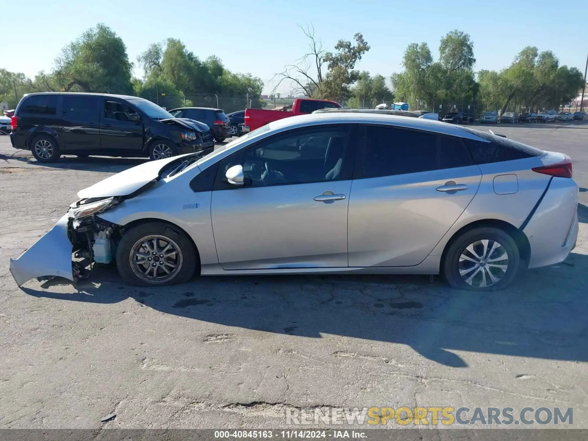 15 Photograph of a damaged car JTDKAMFPXM3180383 TOYOTA PRIUS PRIME 2021