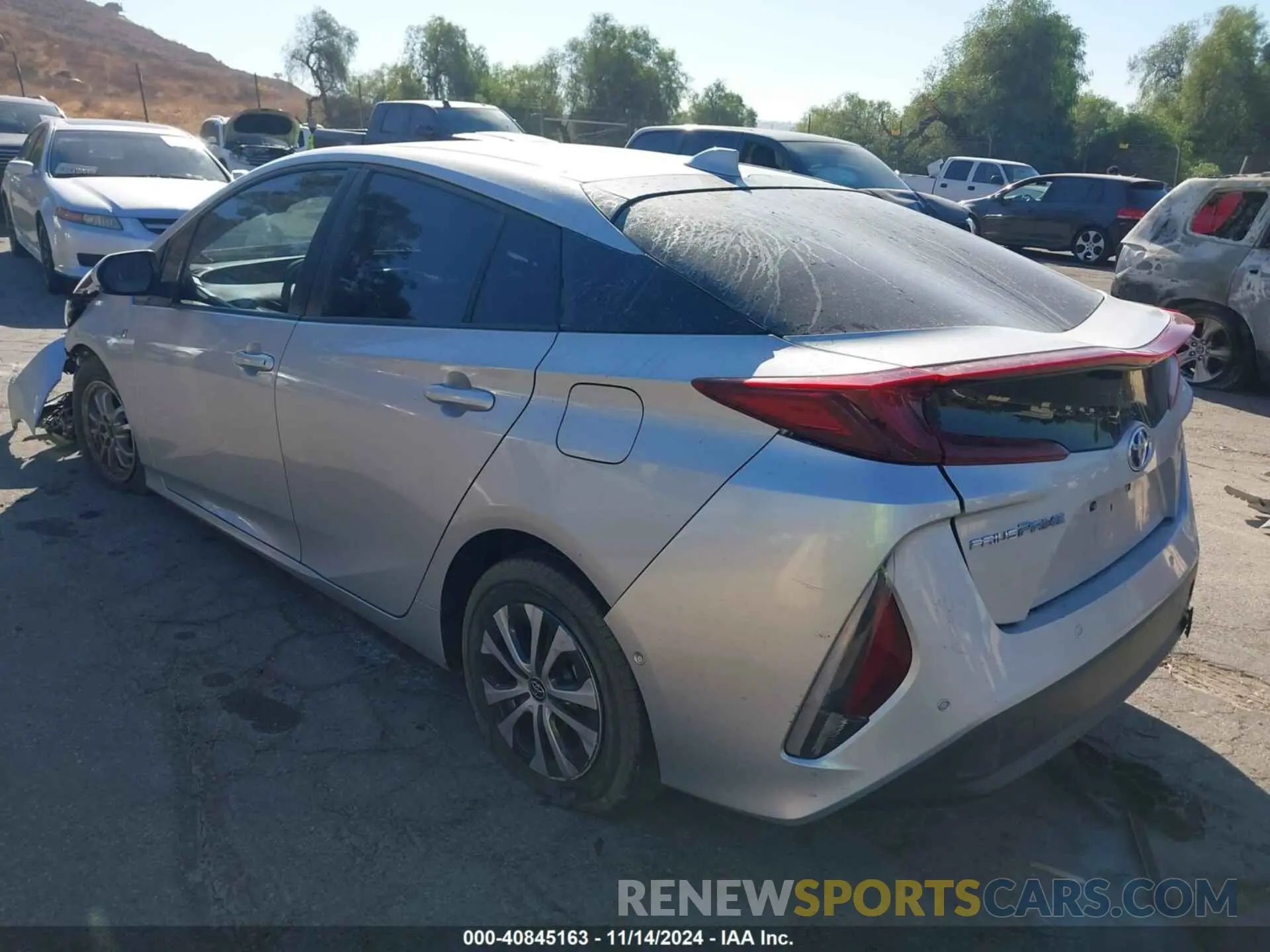 3 Photograph of a damaged car JTDKAMFPXM3180383 TOYOTA PRIUS PRIME 2021