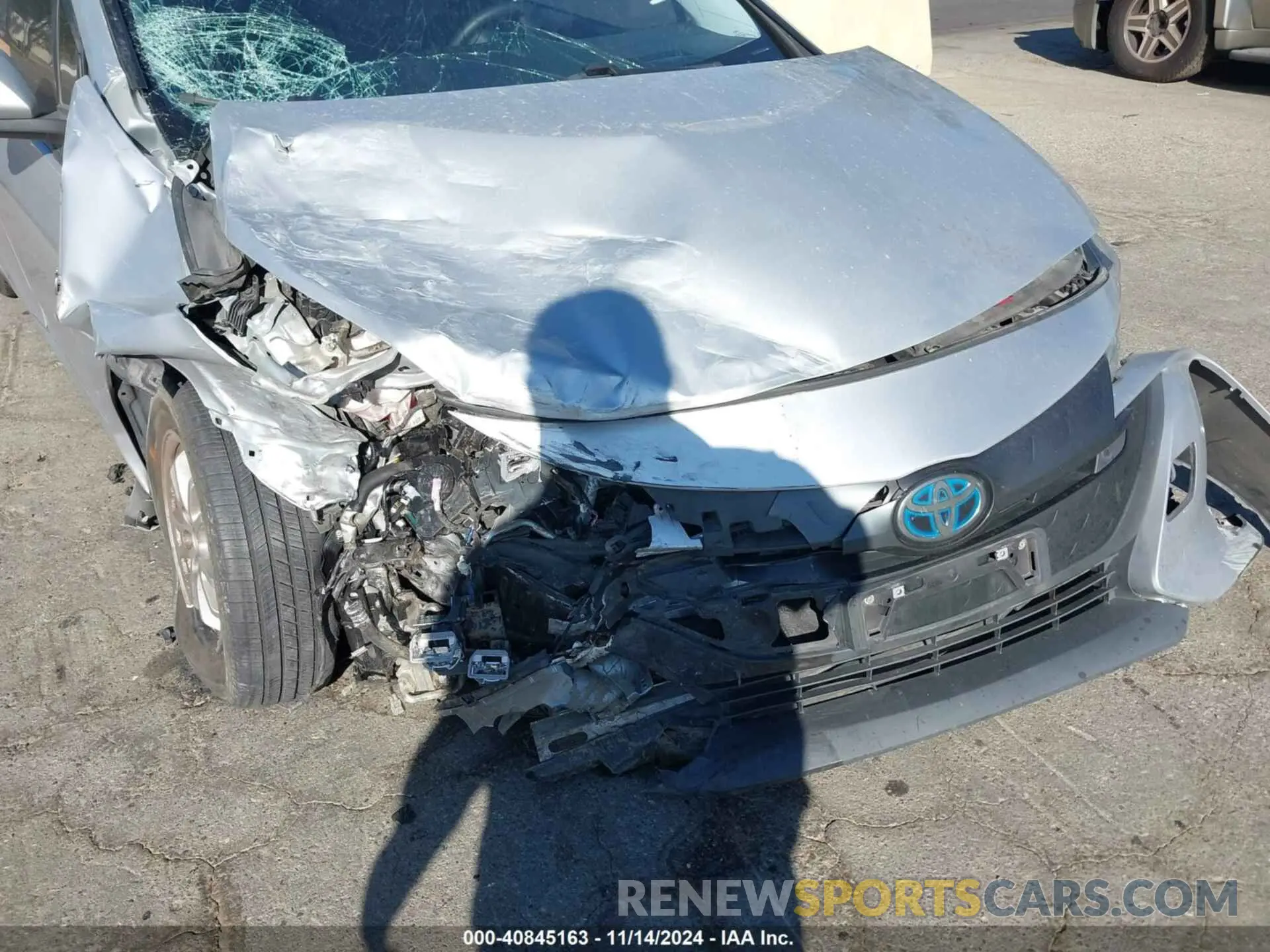 6 Photograph of a damaged car JTDKAMFPXM3180383 TOYOTA PRIUS PRIME 2021