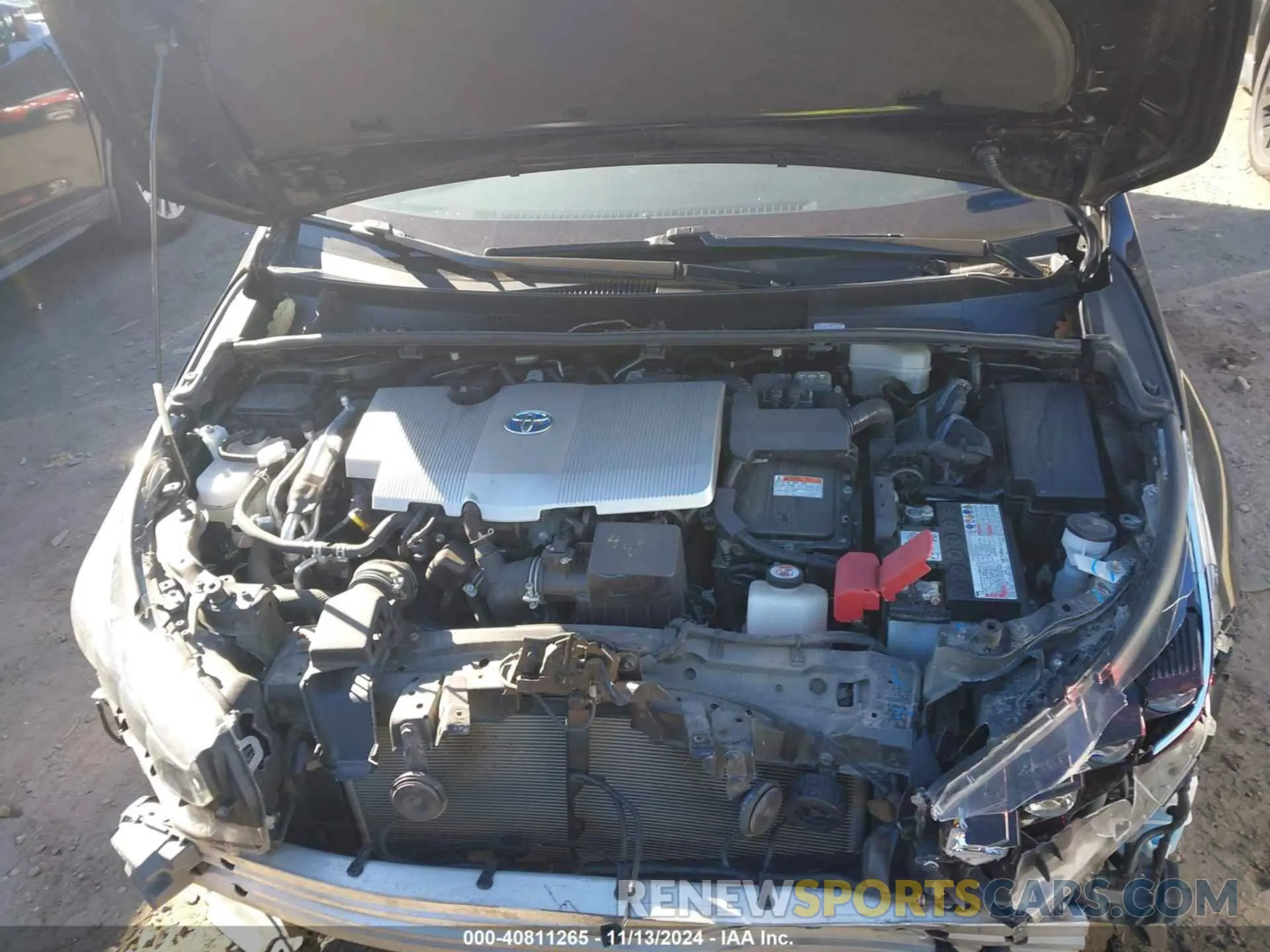 10 Photograph of a damaged car JTDKAMFPXM3181453 TOYOTA PRIUS PRIME 2021