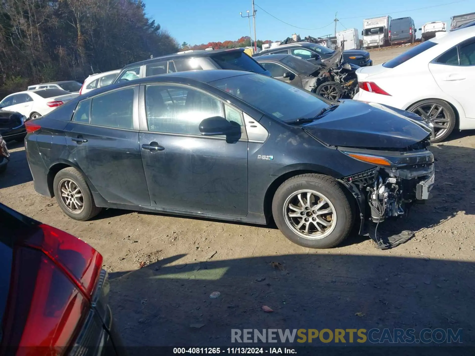 14 Photograph of a damaged car JTDKAMFPXM3181453 TOYOTA PRIUS PRIME 2021