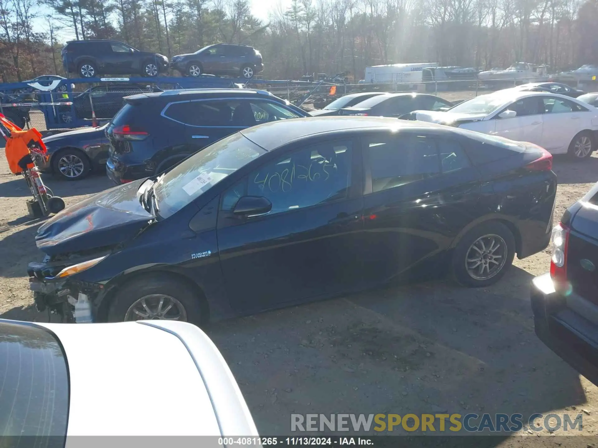 15 Photograph of a damaged car JTDKAMFPXM3181453 TOYOTA PRIUS PRIME 2021