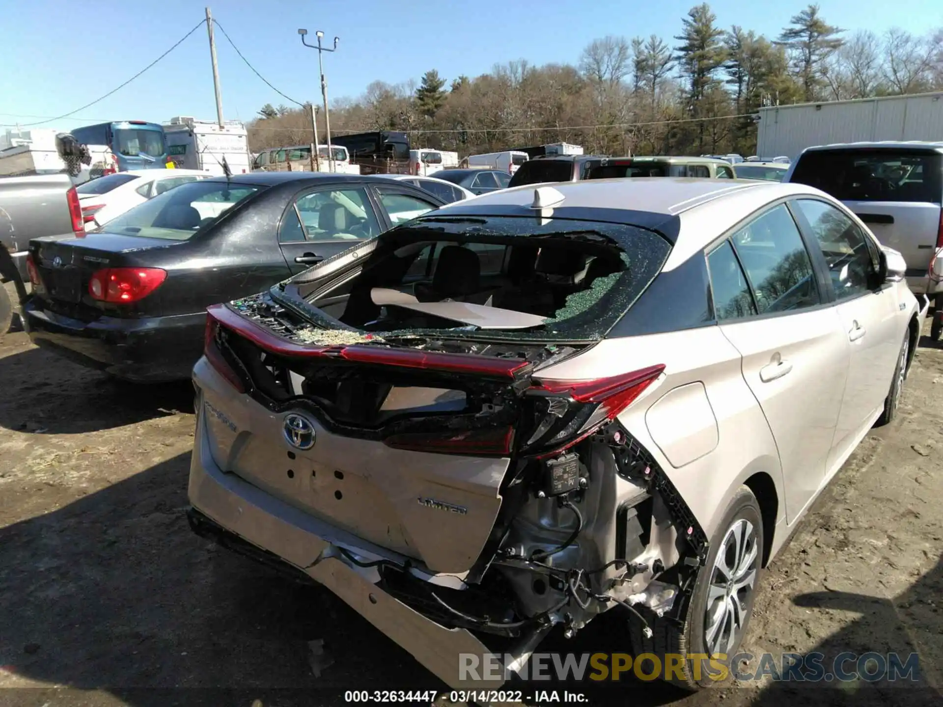 6 Photograph of a damaged car JTDKAMFP0N3200559 TOYOTA PRIUS PRIME 2022