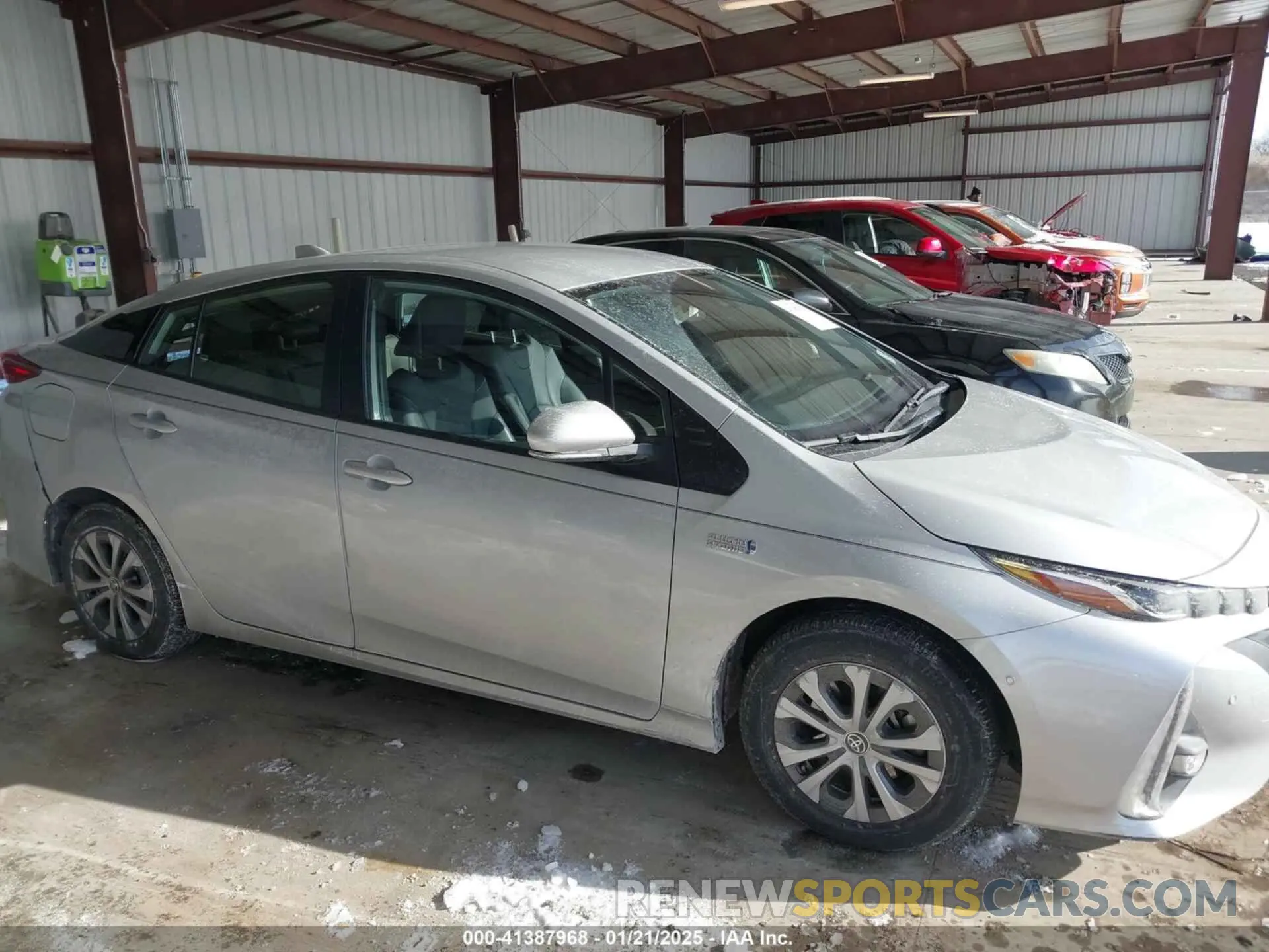 13 Photograph of a damaged car JTDKAMFP1N3206421 TOYOTA PRIUS PRIME 2022