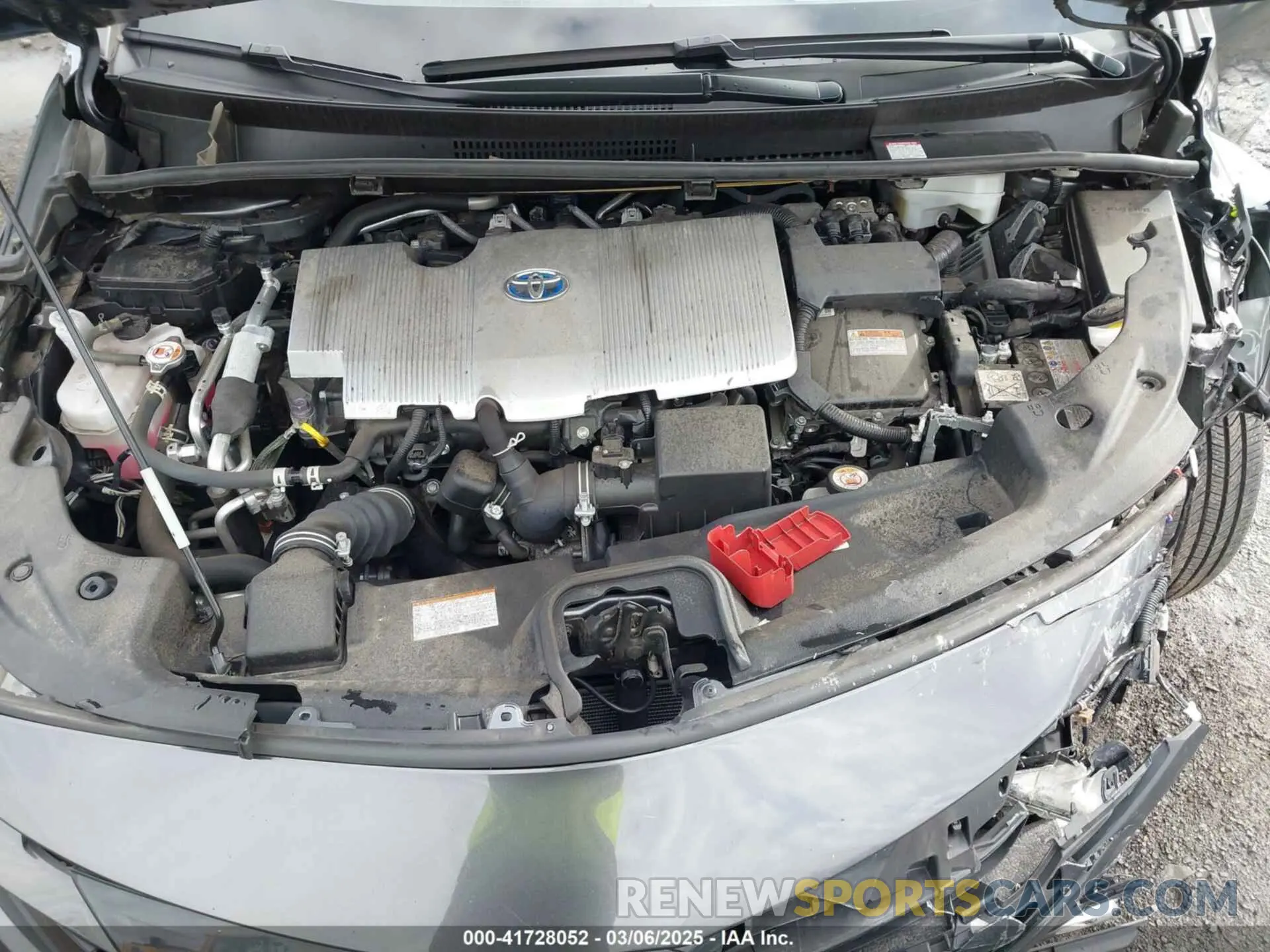 10 Photograph of a damaged car JTDKAMFP1N3218374 TOYOTA PRIUS PRIME 2022