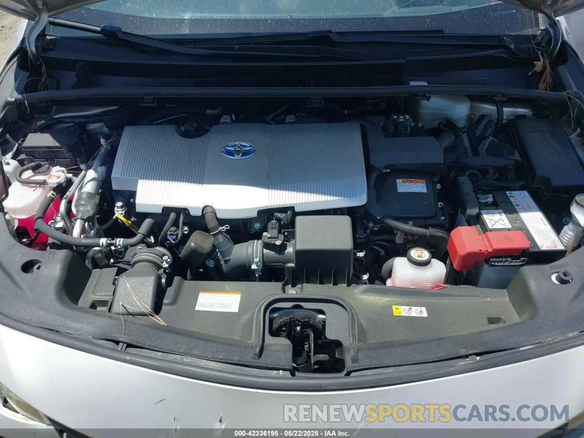 10 Photograph of a damaged car JTDKAMFP2N3208601 TOYOTA PRIUS PRIME 2022