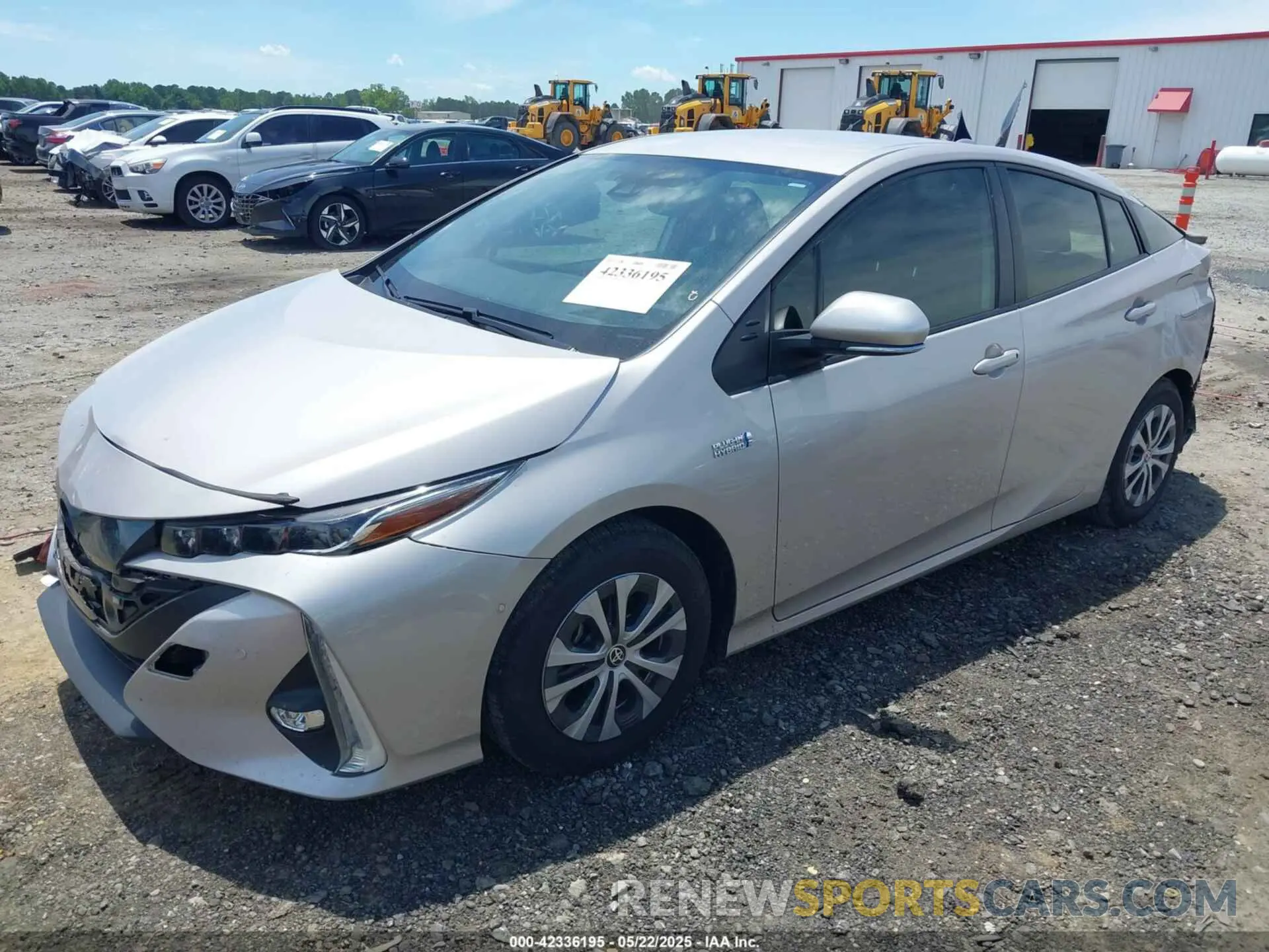 2 Photograph of a damaged car JTDKAMFP2N3208601 TOYOTA PRIUS PRIME 2022