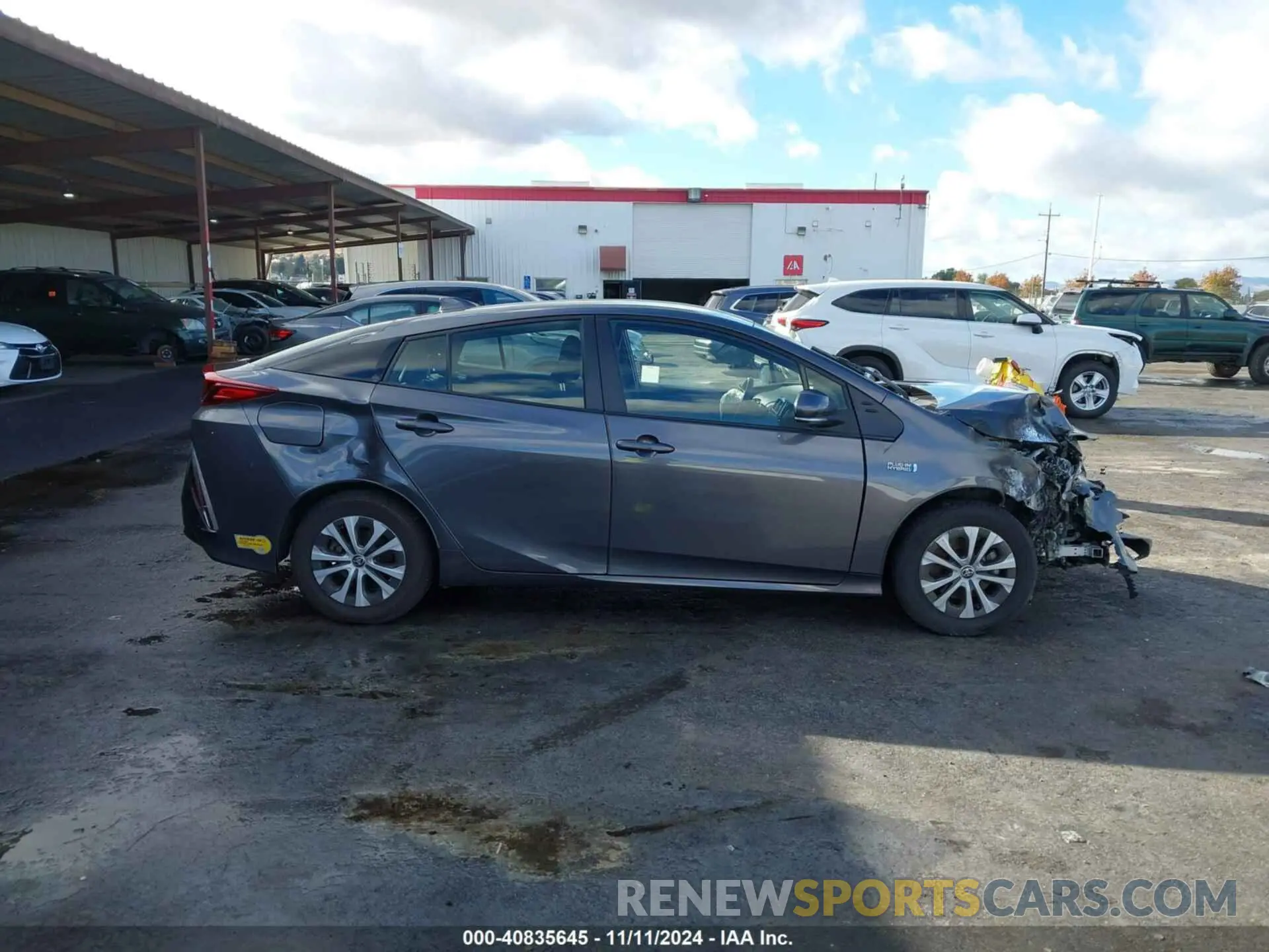 14 Photograph of a damaged car JTDKAMFP2N3226046 TOYOTA PRIUS PRIME 2022