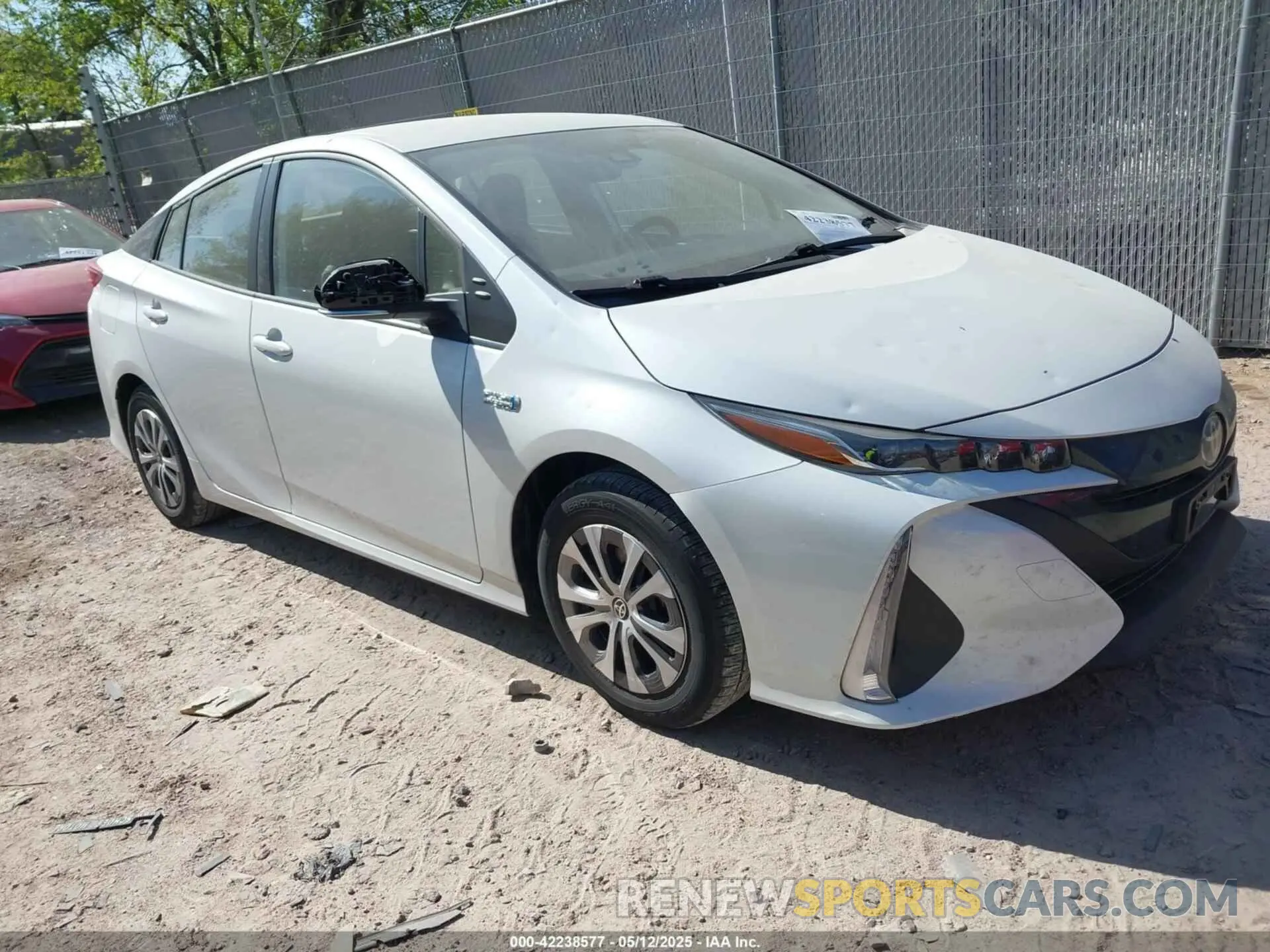 1 Photograph of a damaged car JTDKAMFP3N3202936 TOYOTA PRIUS PRIME 2022