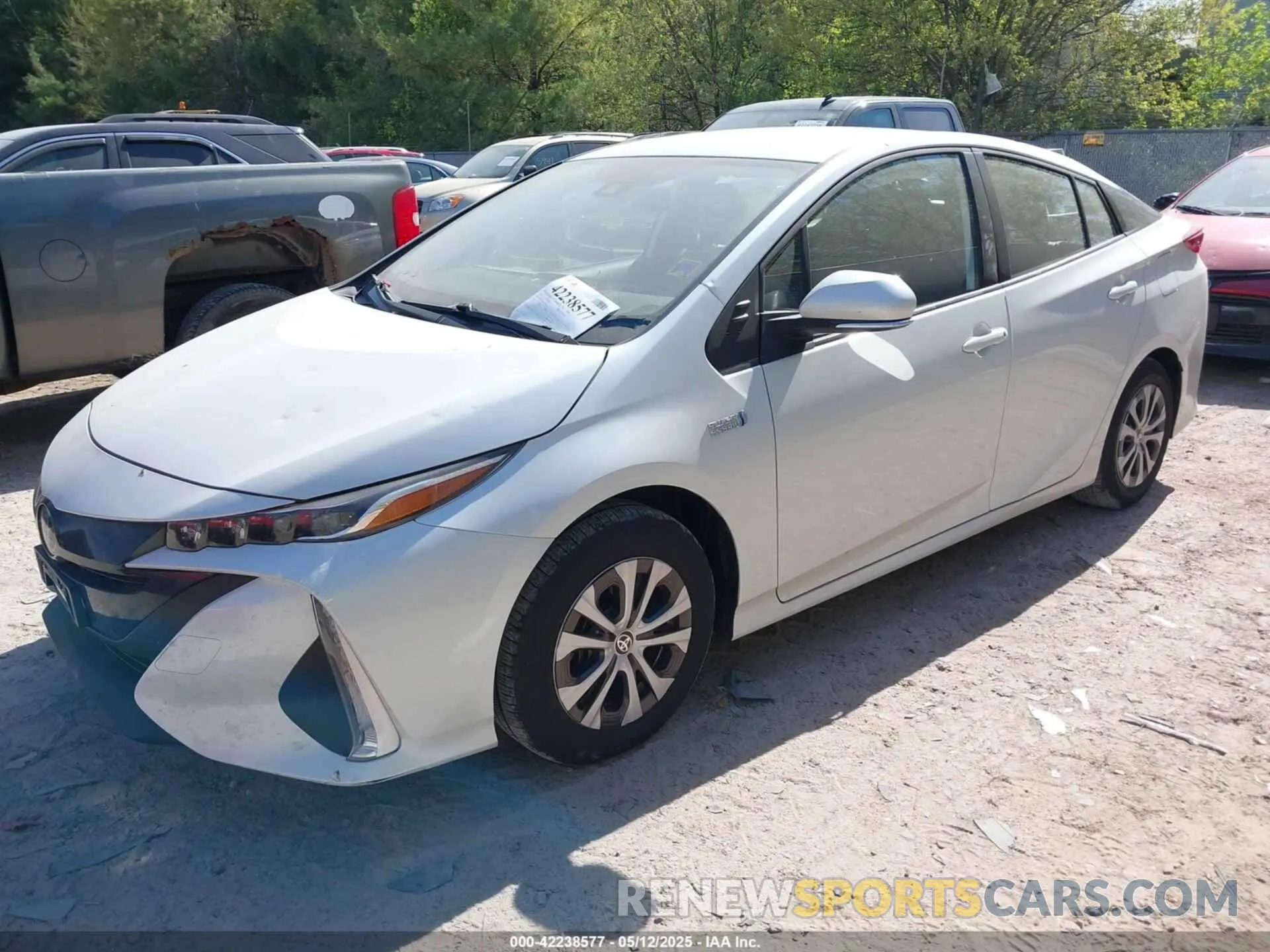2 Photograph of a damaged car JTDKAMFP3N3202936 TOYOTA PRIUS PRIME 2022