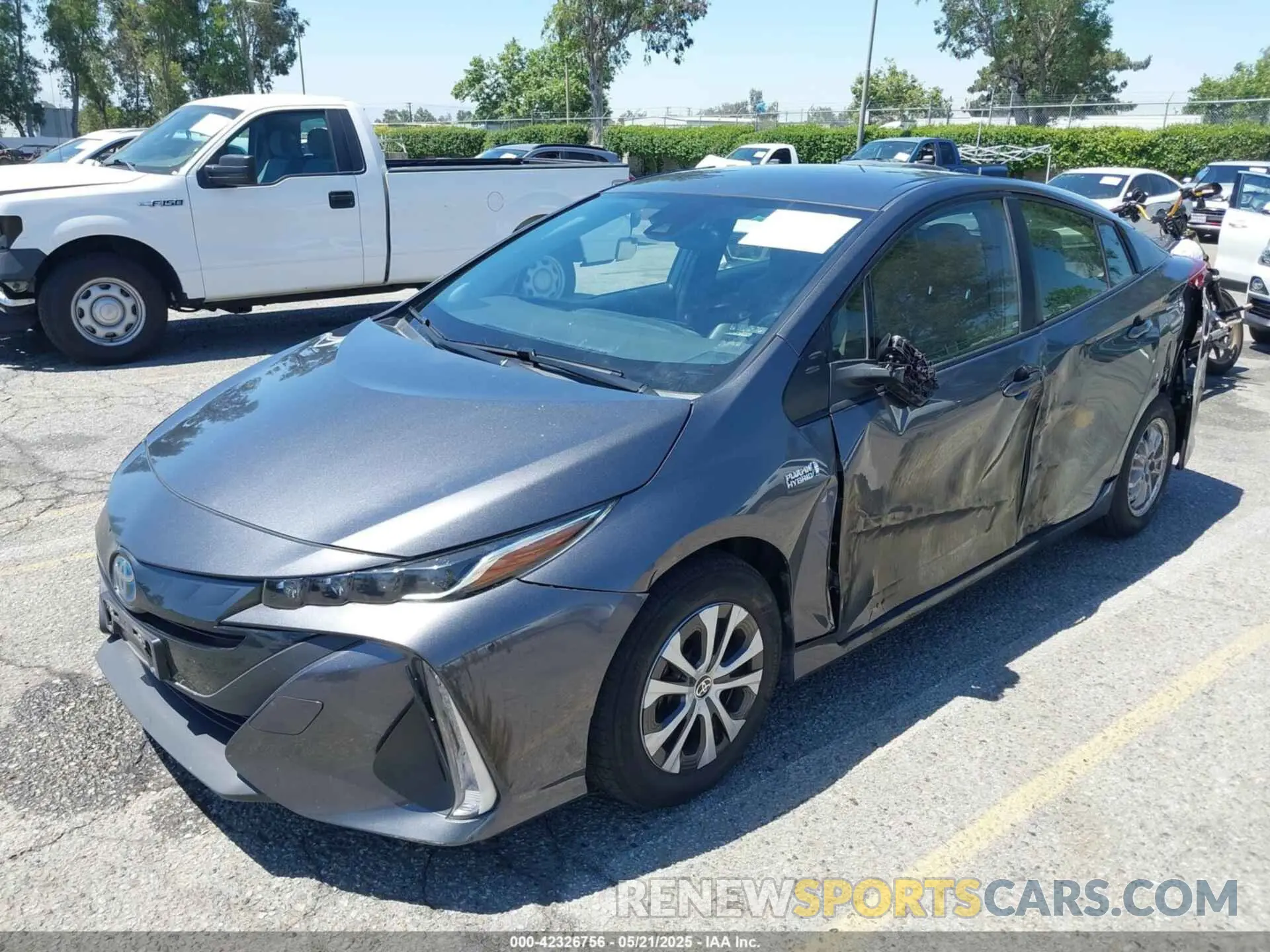 2 Photograph of a damaged car JTDKAMFP3N3203004 TOYOTA PRIUS PRIME 2022