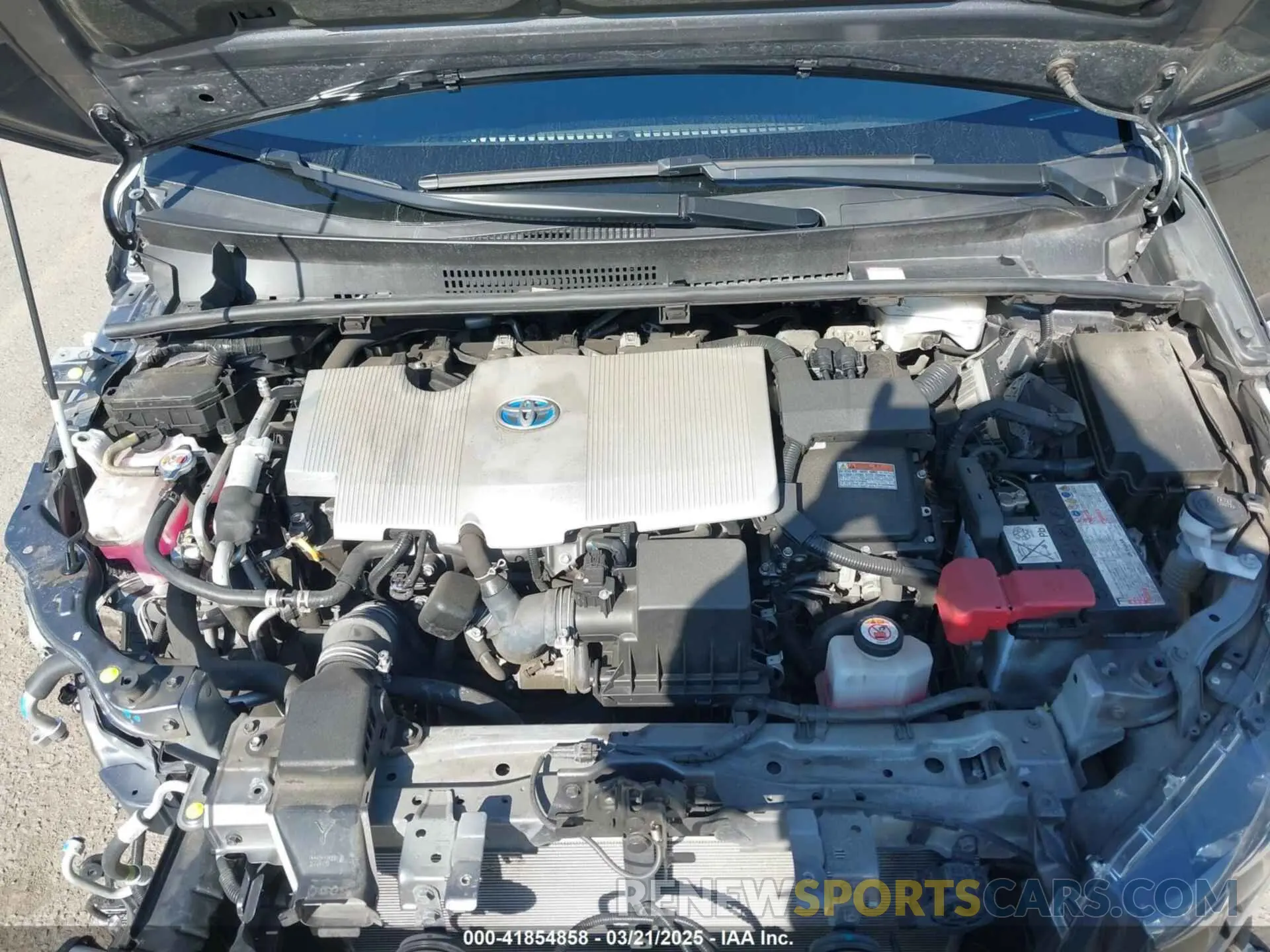 10 Photograph of a damaged car JTDKAMFP3N3229070 TOYOTA PRIUS PRIME 2022