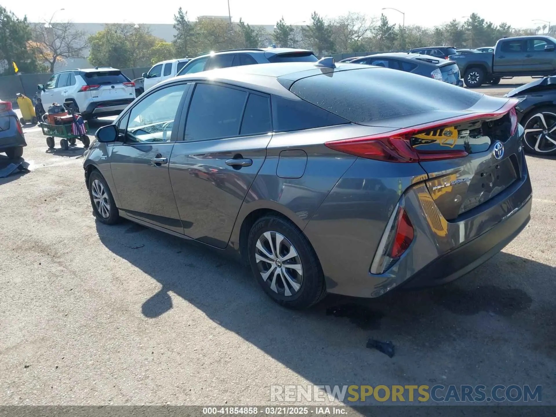 3 Photograph of a damaged car JTDKAMFP3N3229070 TOYOTA PRIUS PRIME 2022