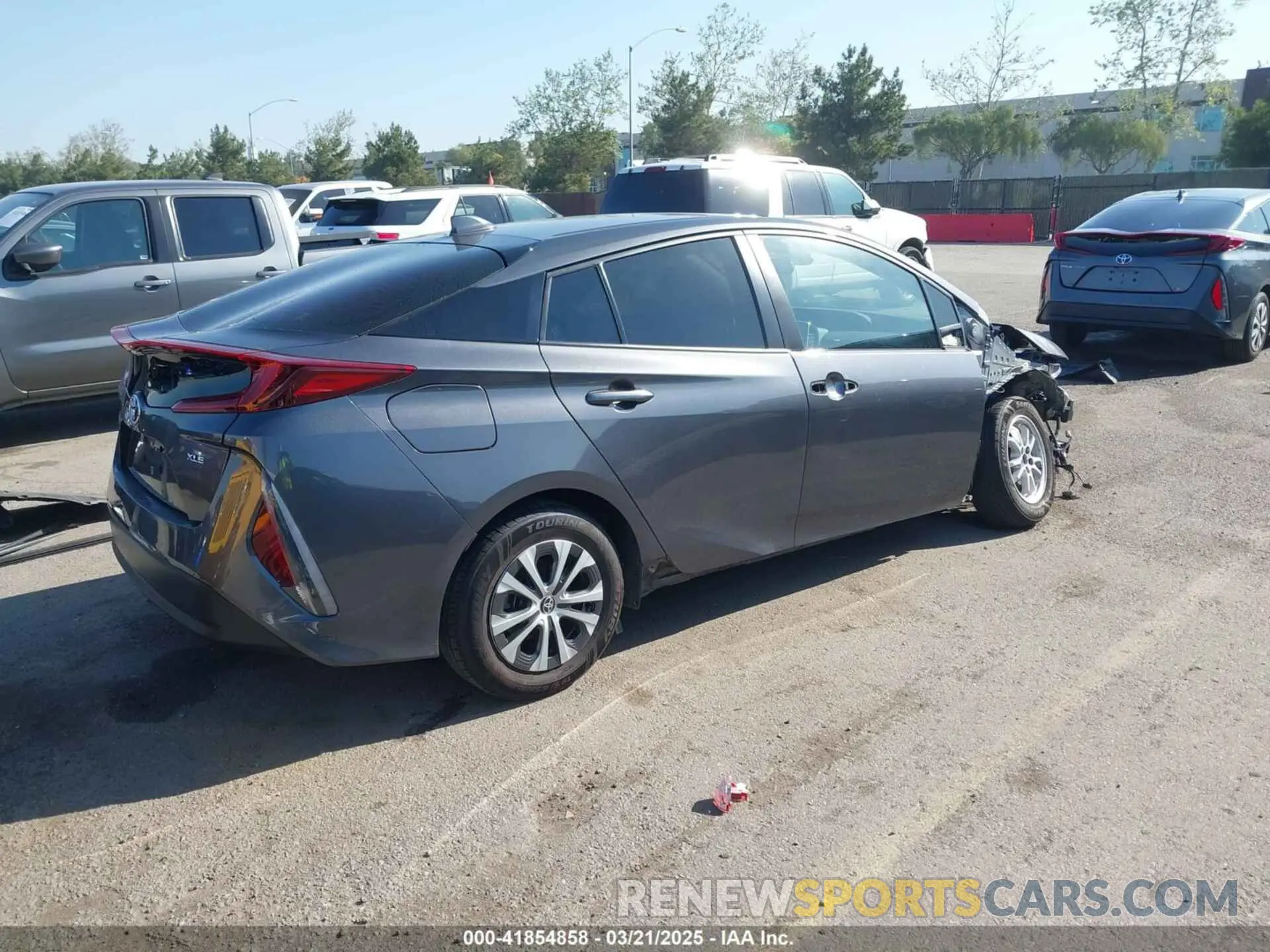 4 Photograph of a damaged car JTDKAMFP3N3229070 TOYOTA PRIUS PRIME 2022