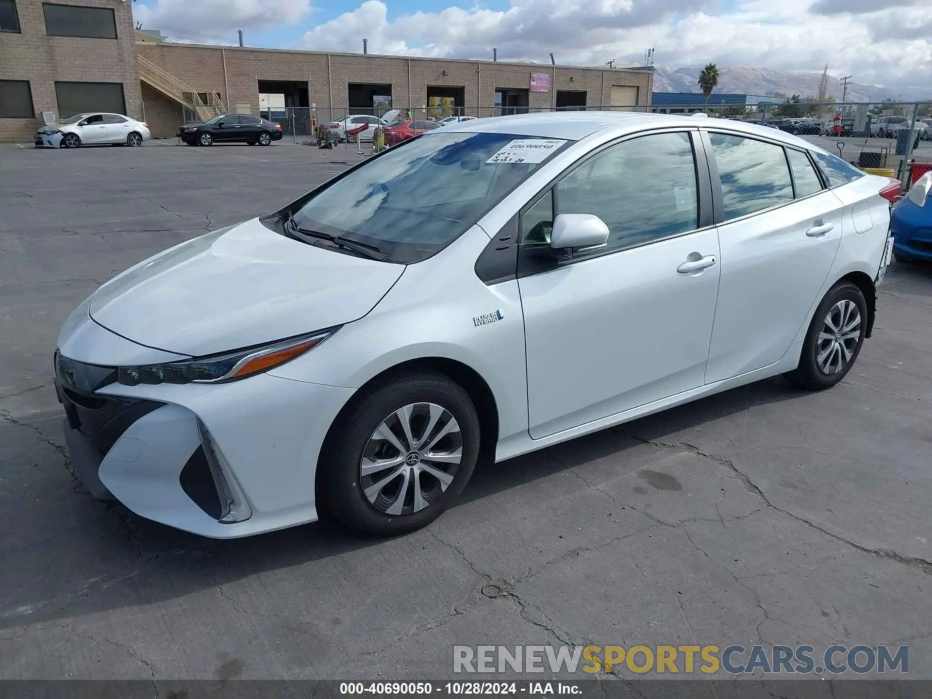 2 Photograph of a damaged car JTDKAMFP4N3221446 TOYOTA PRIUS PRIME 2022