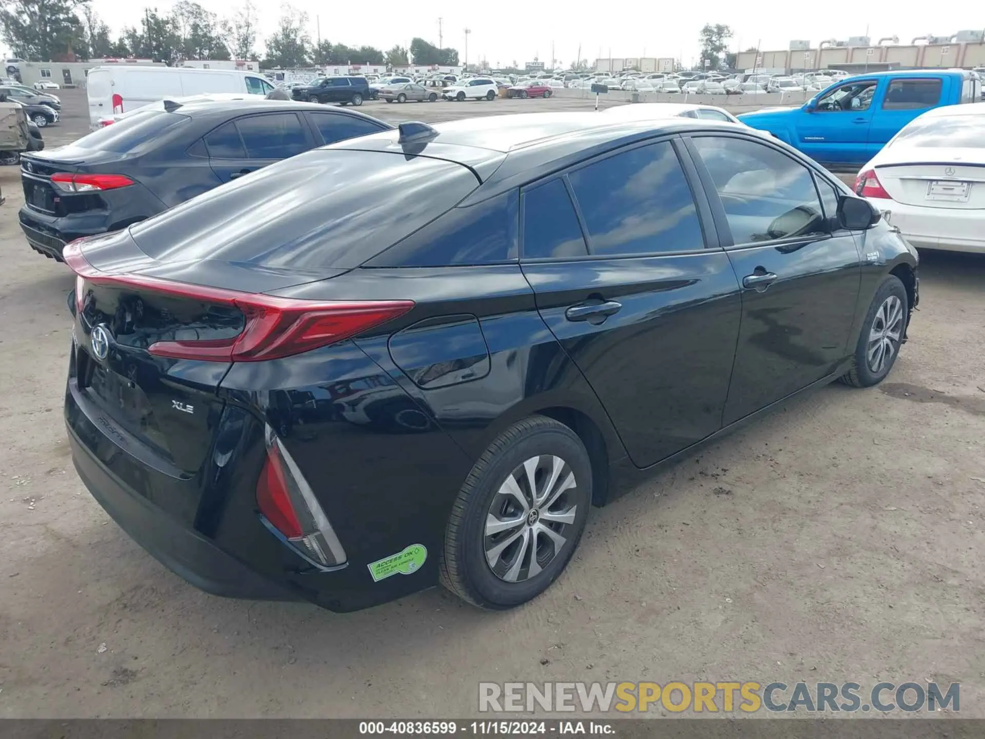 4 Photograph of a damaged car JTDKAMFP4N3223942 TOYOTA PRIUS PRIME 2022