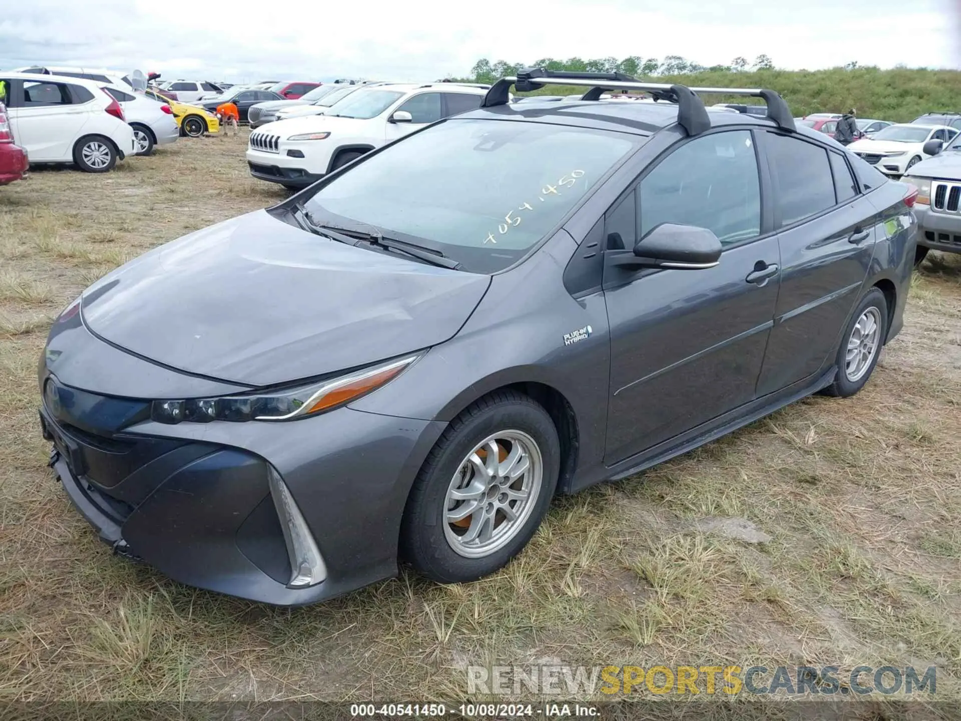 2 Photograph of a damaged car JTDKAMFP5N3219933 TOYOTA PRIUS PRIME 2022