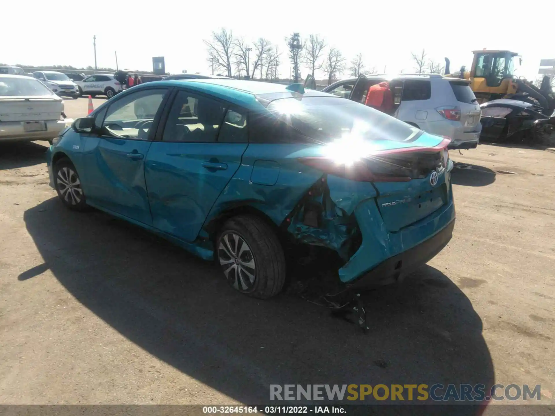 3 Photograph of a damaged car JTDKAMFP7N3200283 TOYOTA PRIUS PRIME 2022